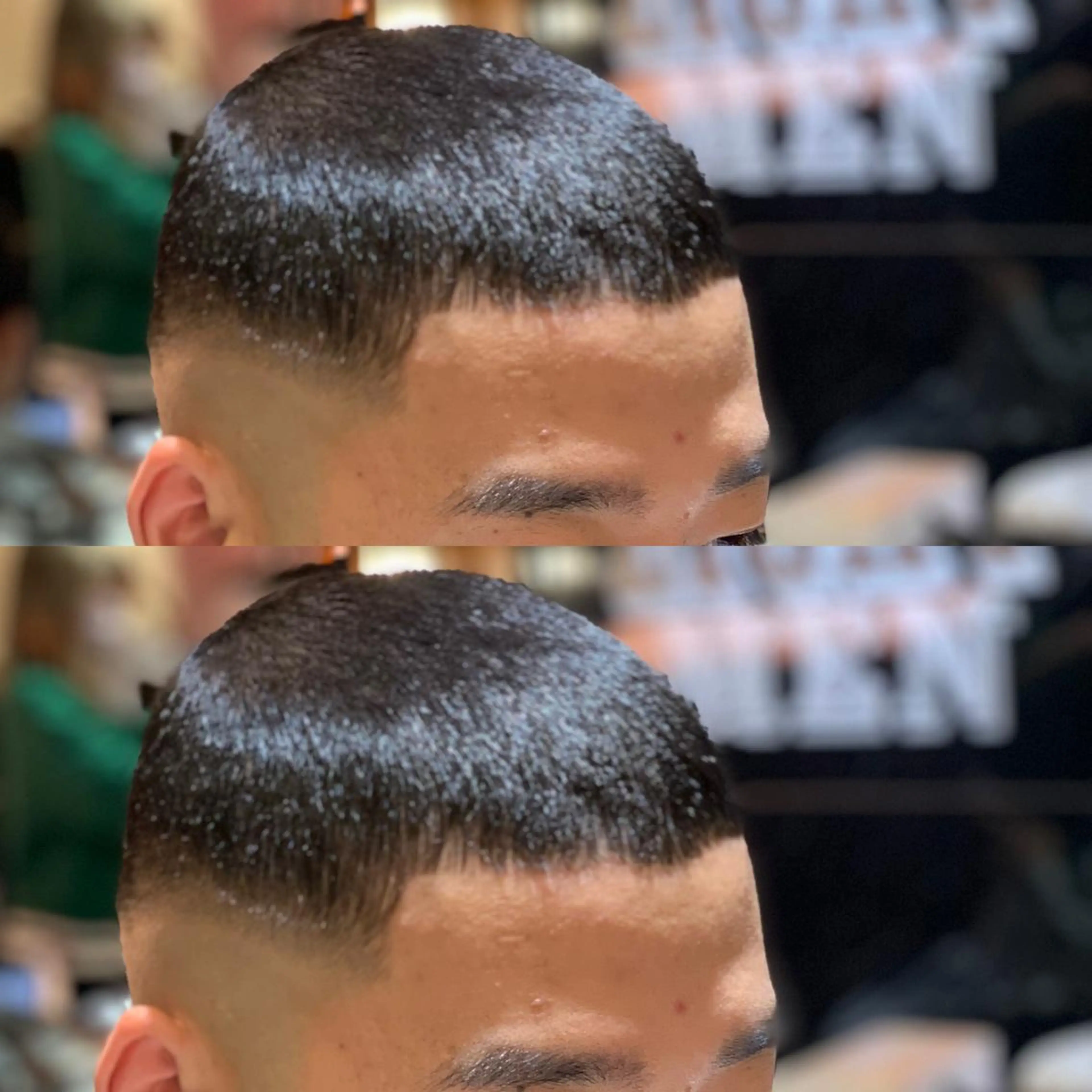 ショート パーマ メンズ カット 縮毛矯正 BINGO HAIR WORKS 【ビンゴヘアワークス】所属・🎱メンズフェード 特化HYOGA🎱のヘアスタイル