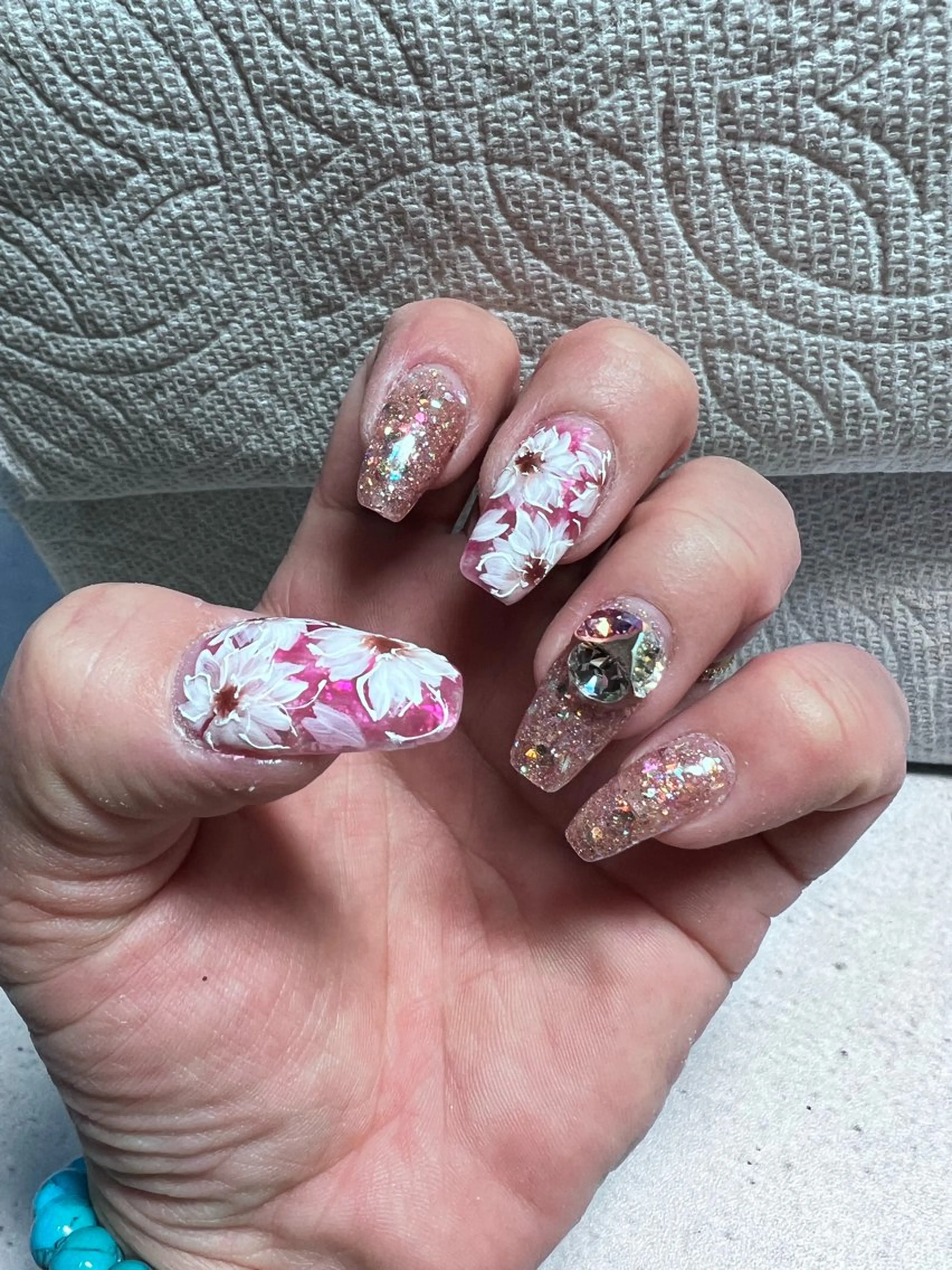 ネイル 春ネイル ハンドネイル たきぐち みちこのネイルデザイン