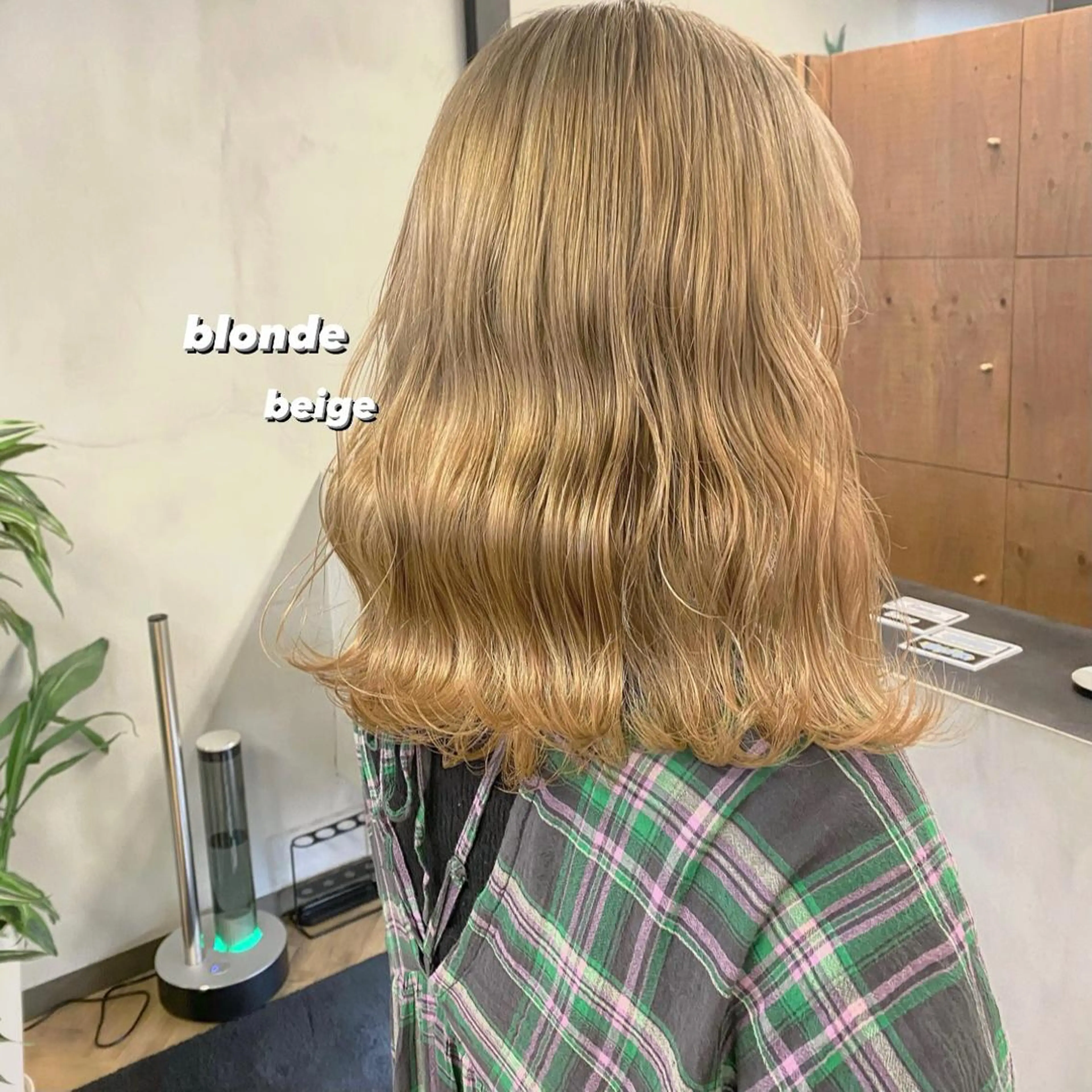 ミディアム カラー パーマ ヘアアレンジ メンズ キッズ ネイル マツエク・マツパ カット ヘアカラー EMANON梅田店所属・前川 朋香のヘアスタイル