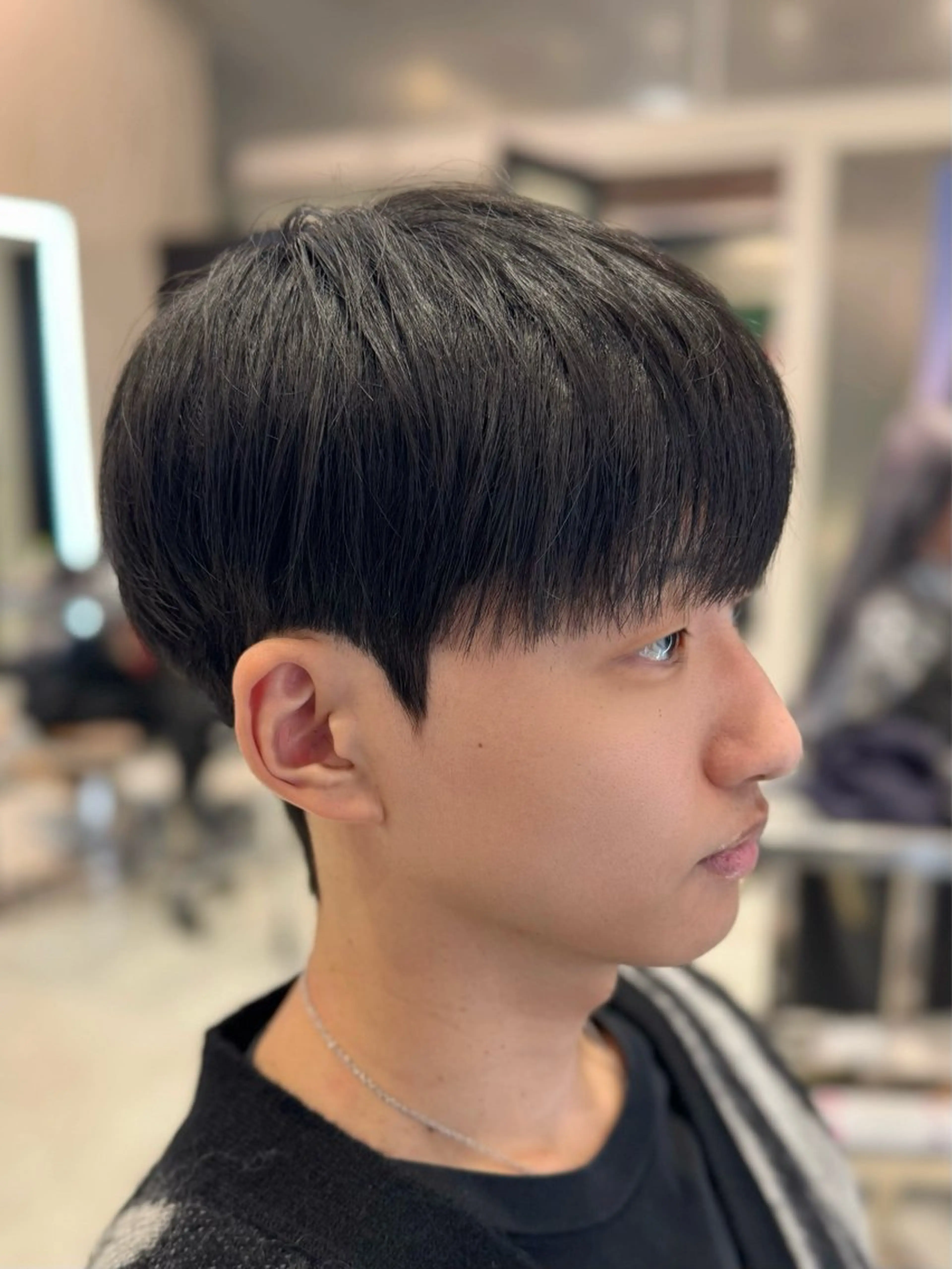 🇰🇷韓国ヘアカット➕韓国式ダウンパーマ➕縮毛矯正の写真