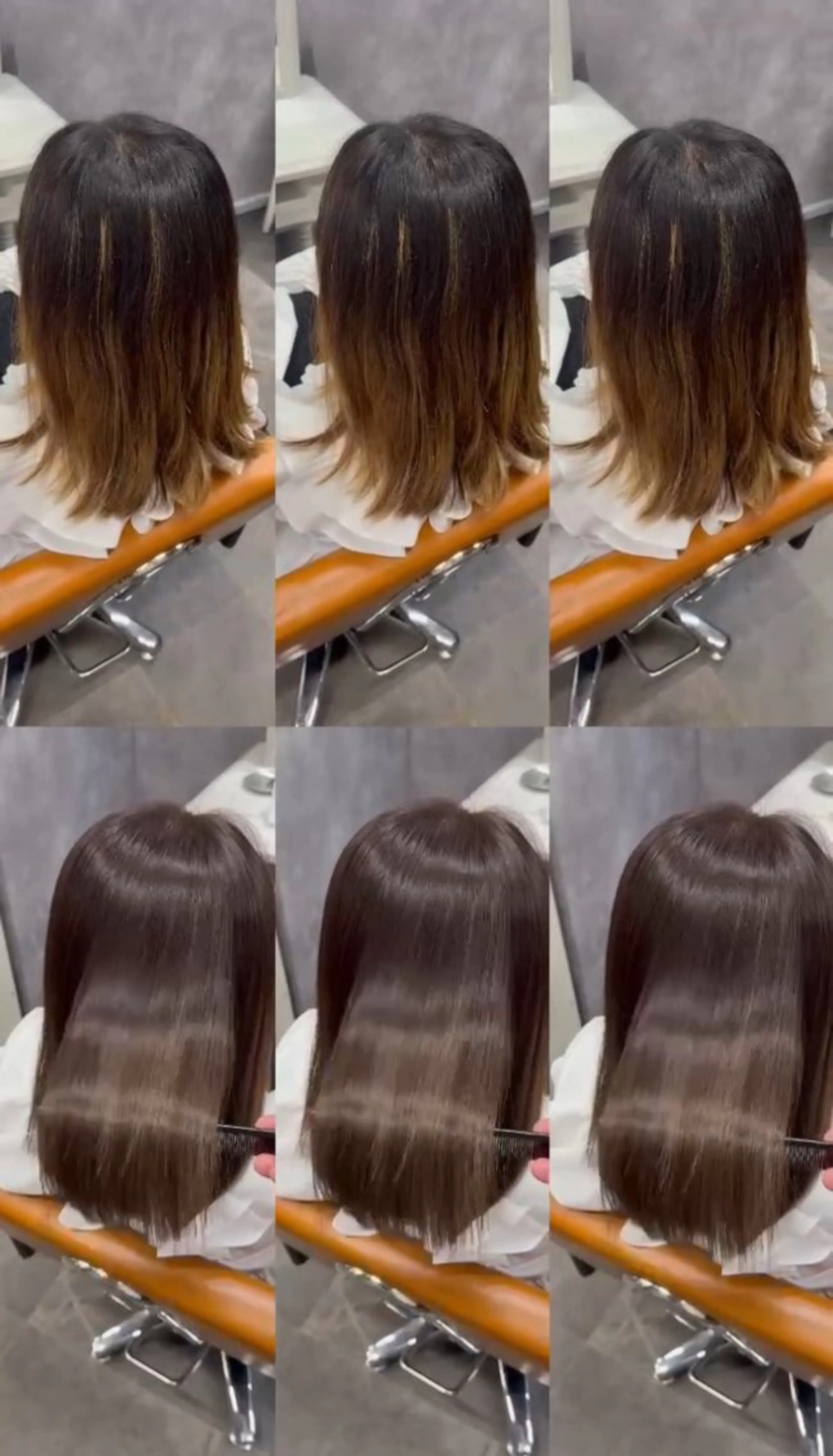 セミロング 髪質改善 縮毛矯正 トリートメント カット 縮毛矯正 トリートメント ナナシ所属・✨髪質改善／縮毛矯正 木村和司✨のヘアスタイル