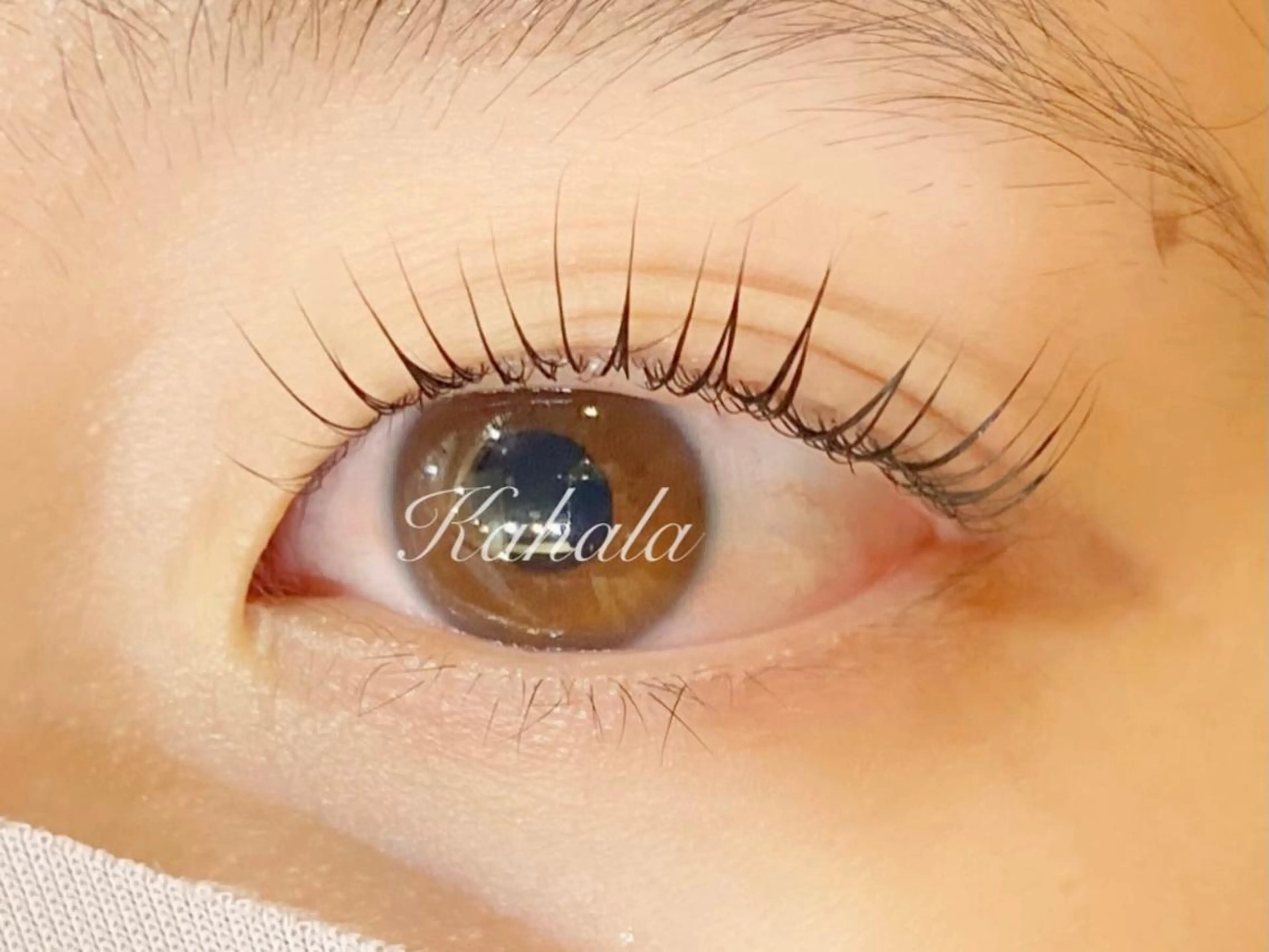 マツエク・マツパ パリジェンヌラッシュリフト Kahala KOMADAのマツエク・マツパデザイン