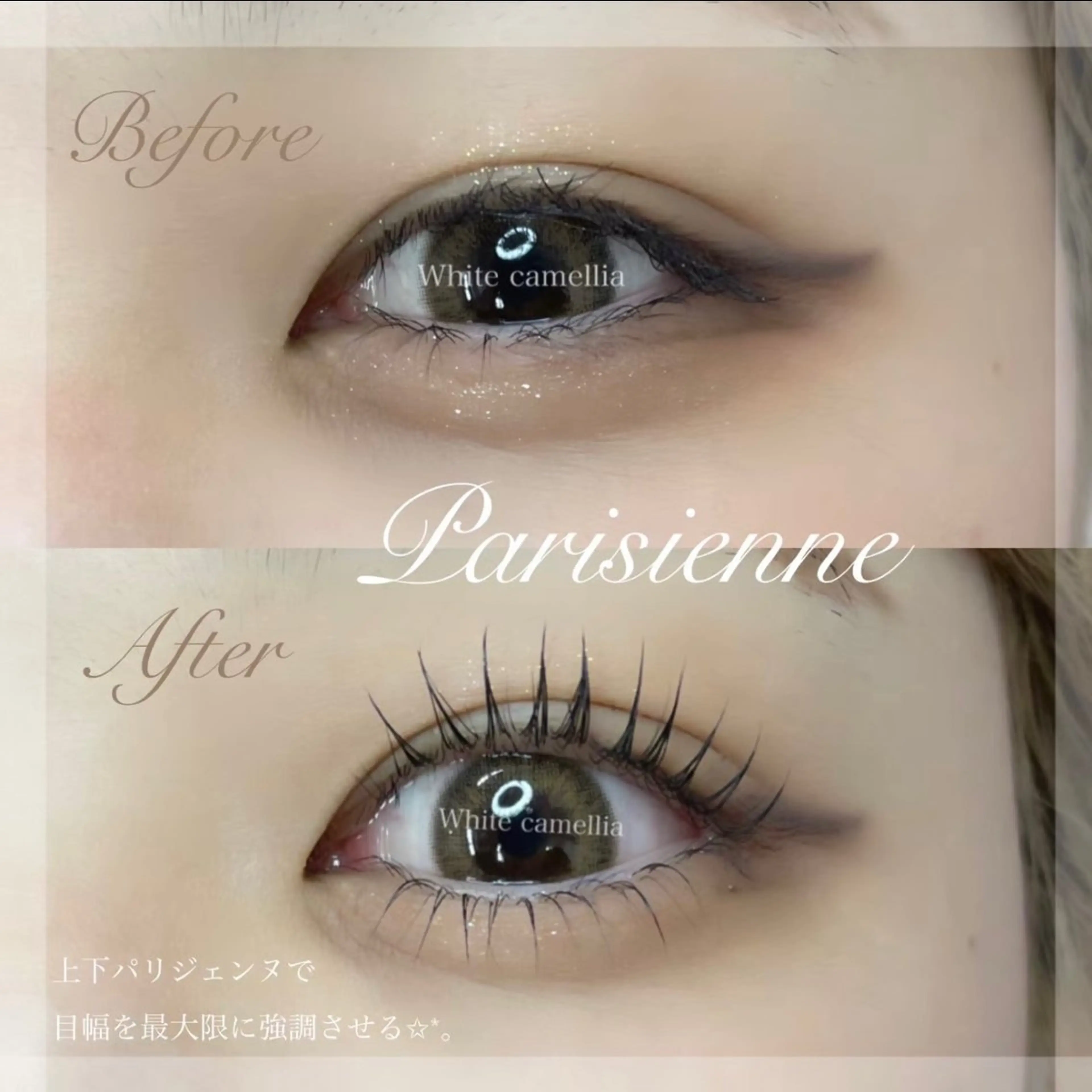 マツエク・マツパ 韓国風 束感まつ毛 🦋sanacoのマツエク・マツパデザイン