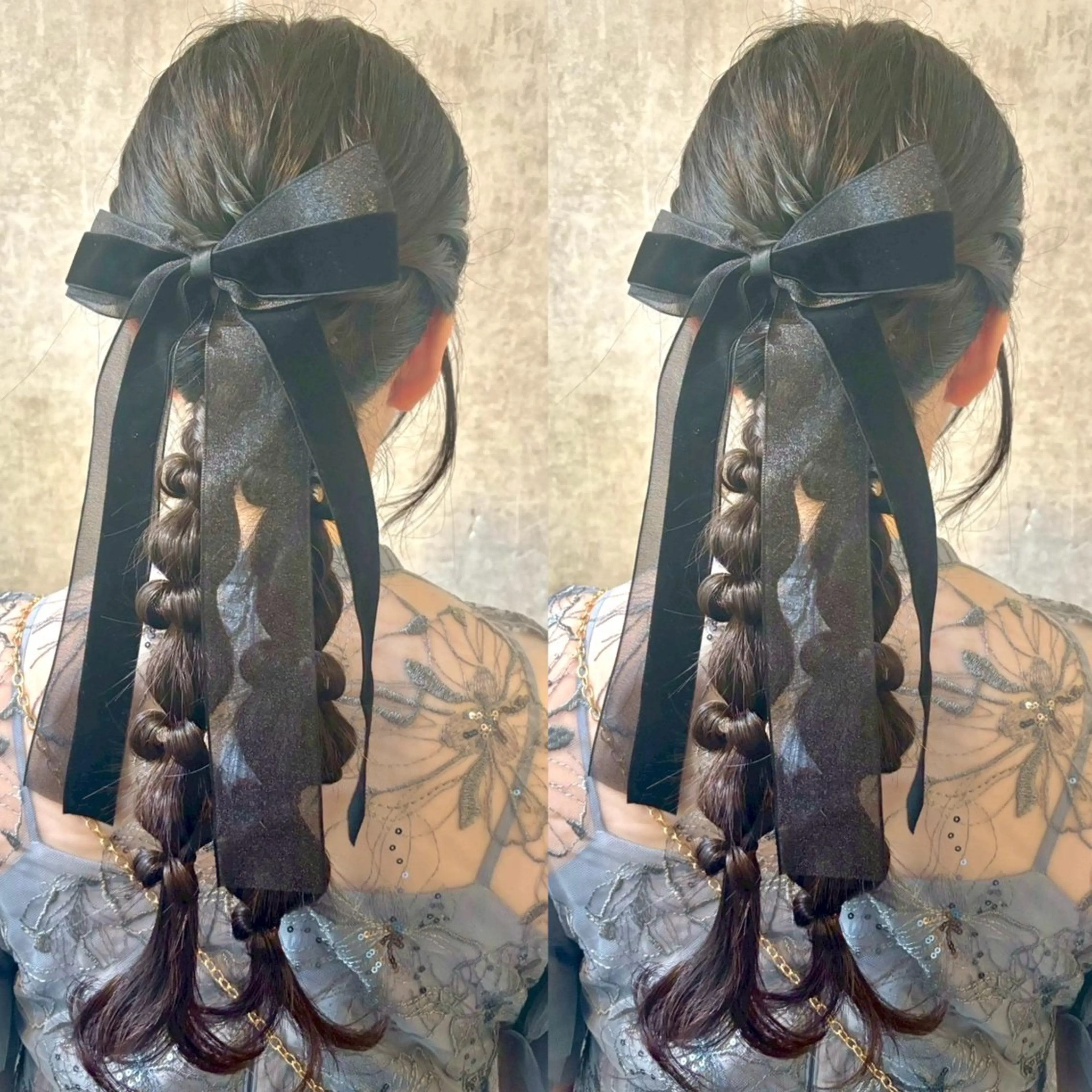 ロング ヘアアレンジ ロング ヘアセット ヘアメ🎀推しカラー 🥣横浜/しほ🧸のヘアスタイル