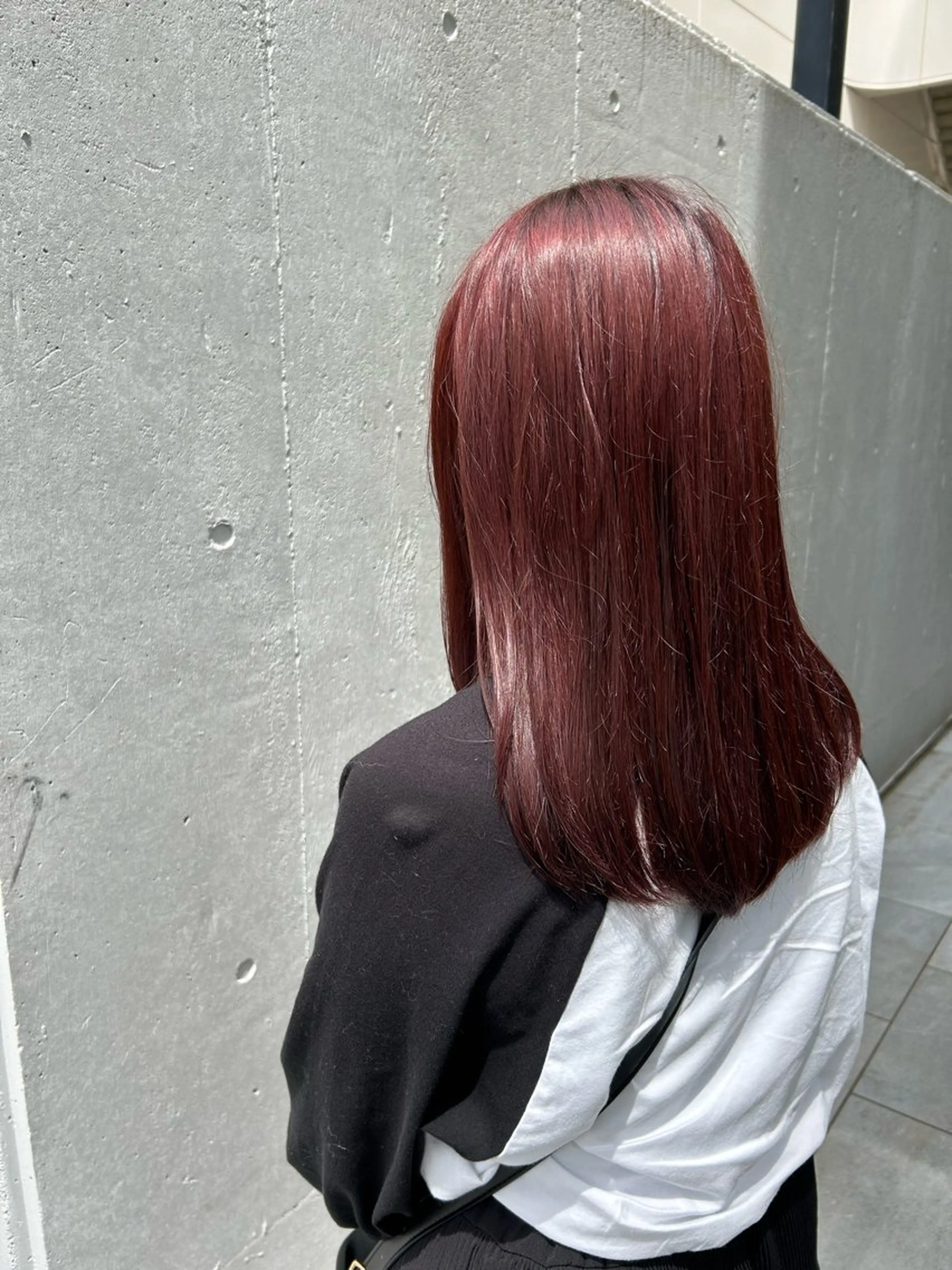 セミロング カラー ᴋᴀɴᴀ 🎀のヘアスタイル