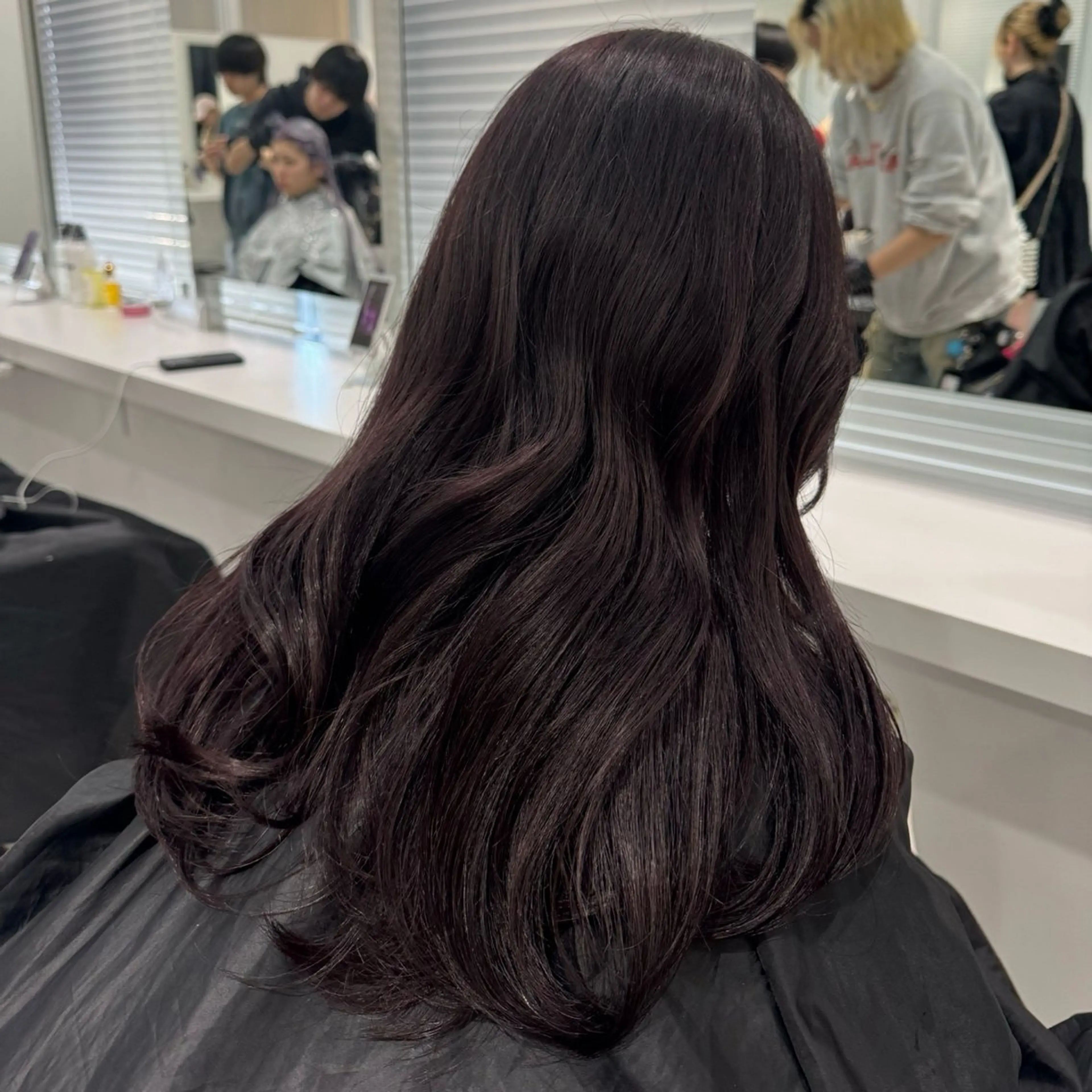 ロング カラー ブリーチ ダブルカラー ブリーチなしカラー ピンクカラー 髪質改善 天神/美髪カラー /矯正/kaitoのヘアスタイル