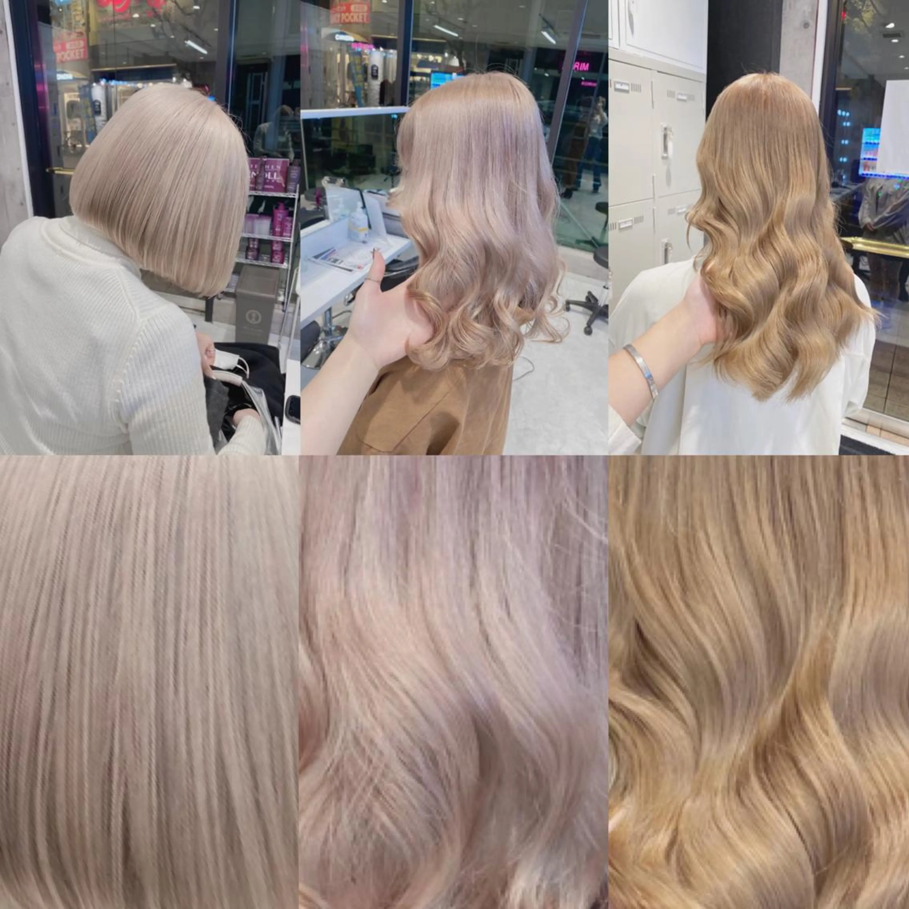 ミディアム カラー シールエクステ アクアカラー ブリーチ ケアブリーチ ダブルカラー メンズ特化🔥 渡邉愛斗のヘアスタイル