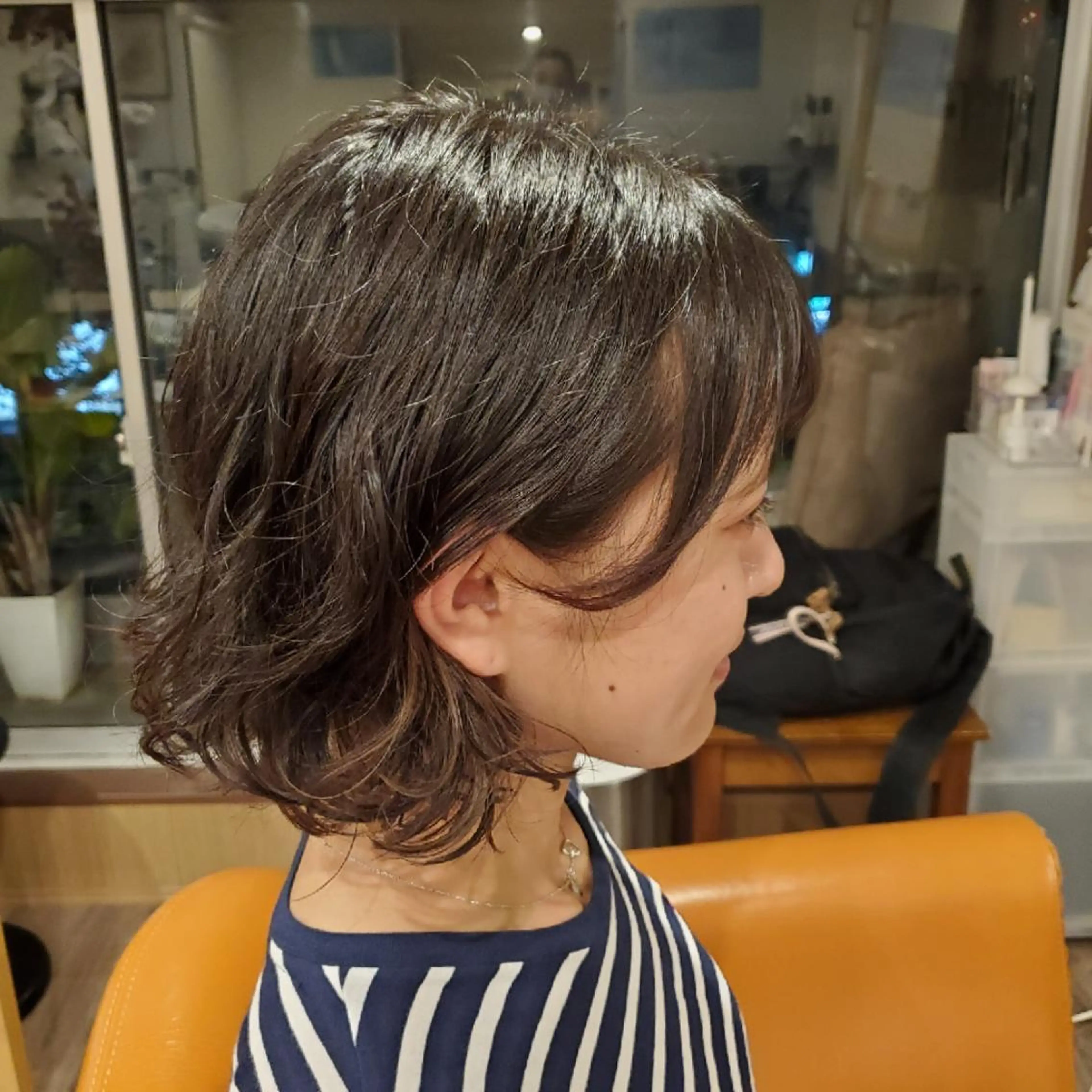ショート パーマ カラー アディクシーカラー ブリーチ イルミナカラー 外国人風カラー トリートメント カット ヘアカラー パーマ spa hair  ark 富井直美のヘアスタイル