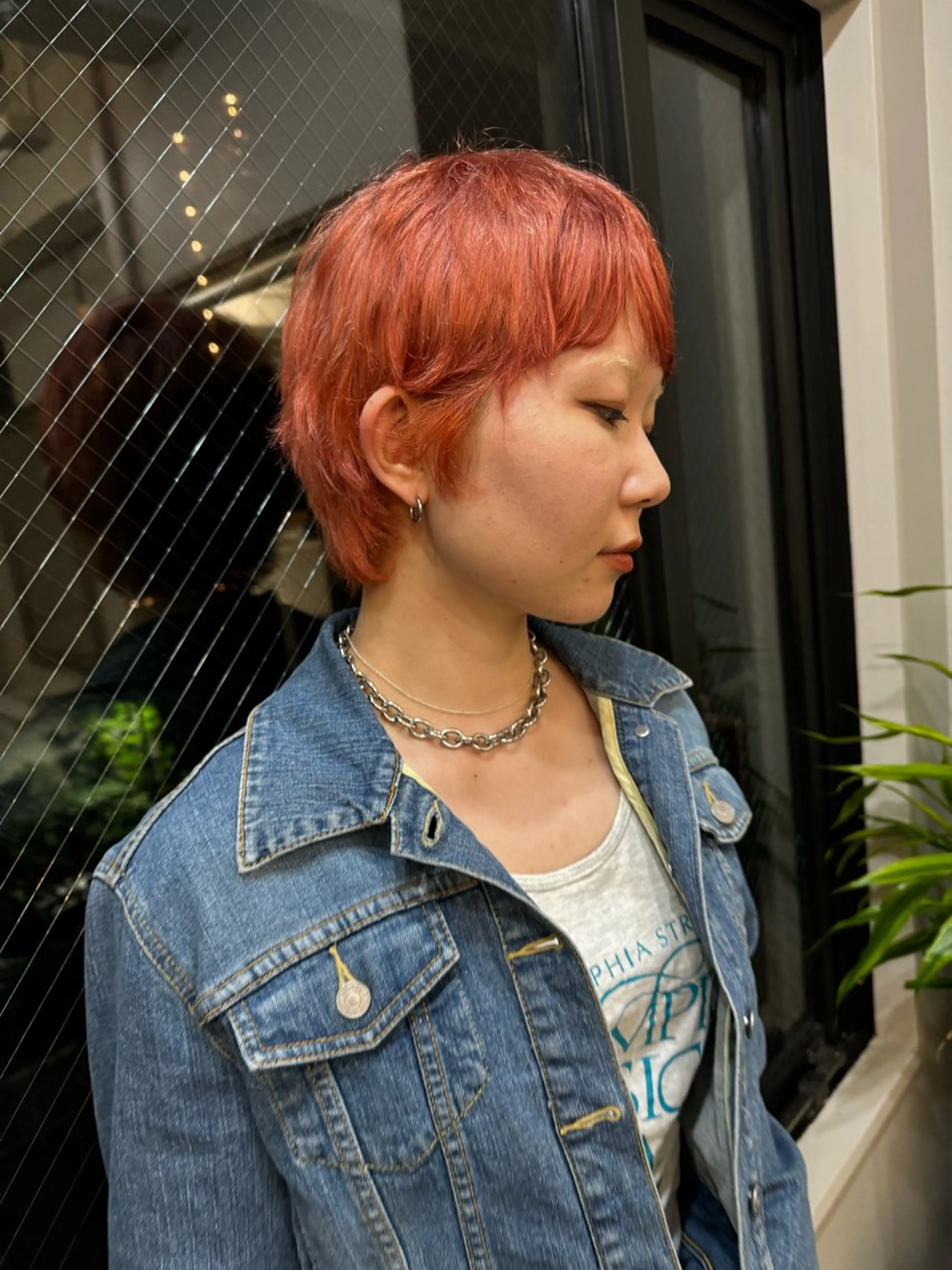 ダメージレス🎀ダブルカラー(ケアブリーチあり)+oggiottoトリートメントの写真