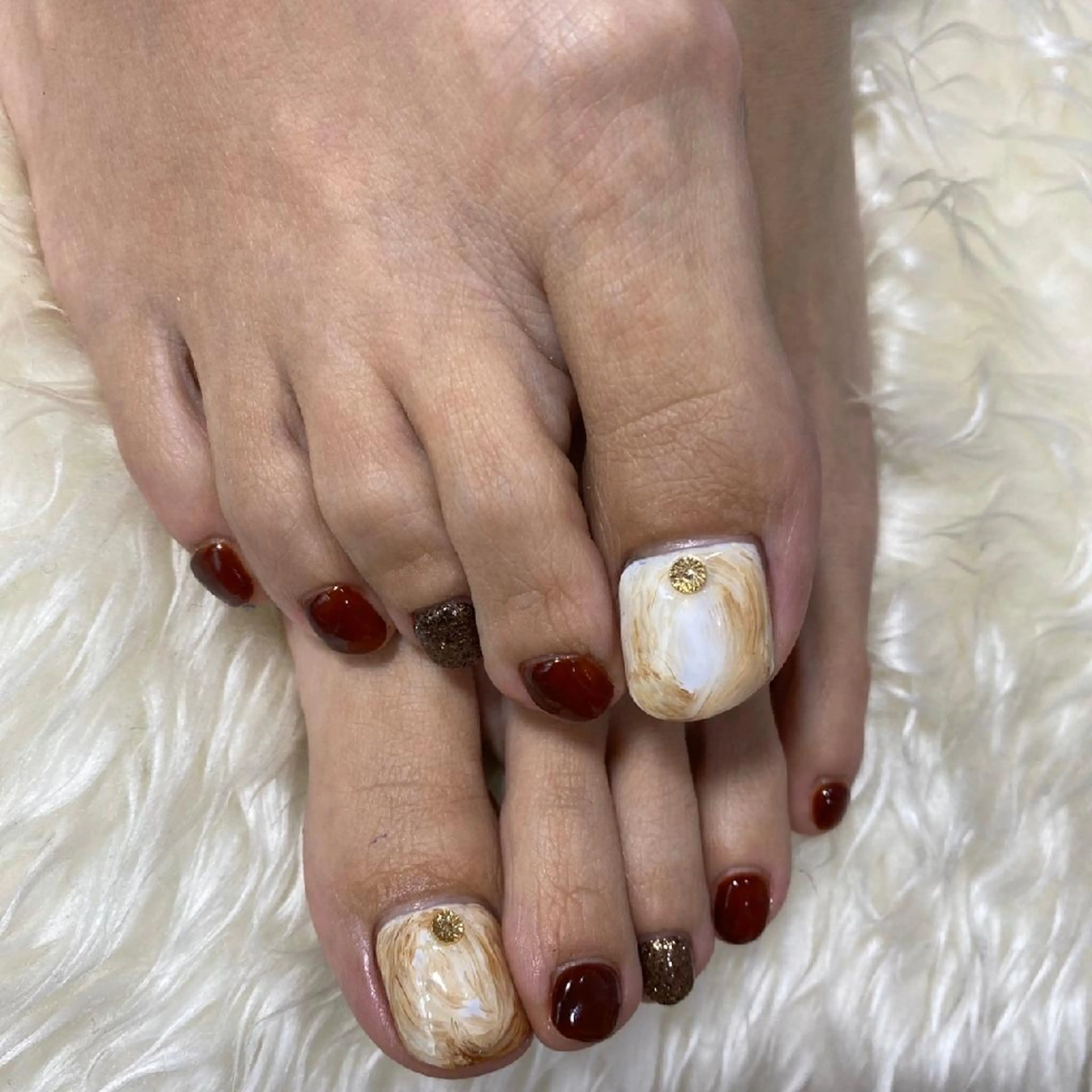 ネイル アートネイル フットネイル Nail&eye Belire 新宿のネイルデザイン