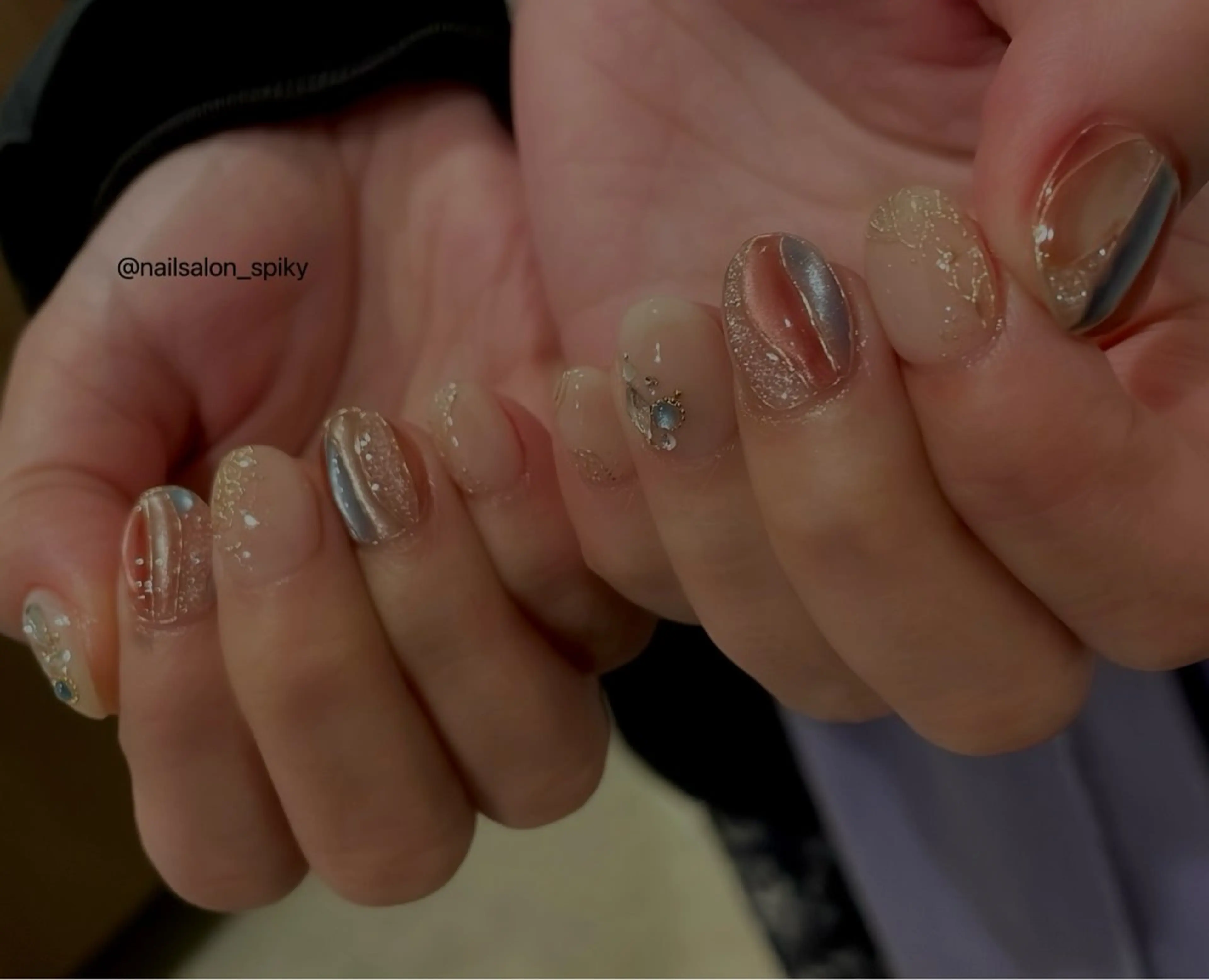 ネイル Spiky とうげ ふうかのネイルデザイン