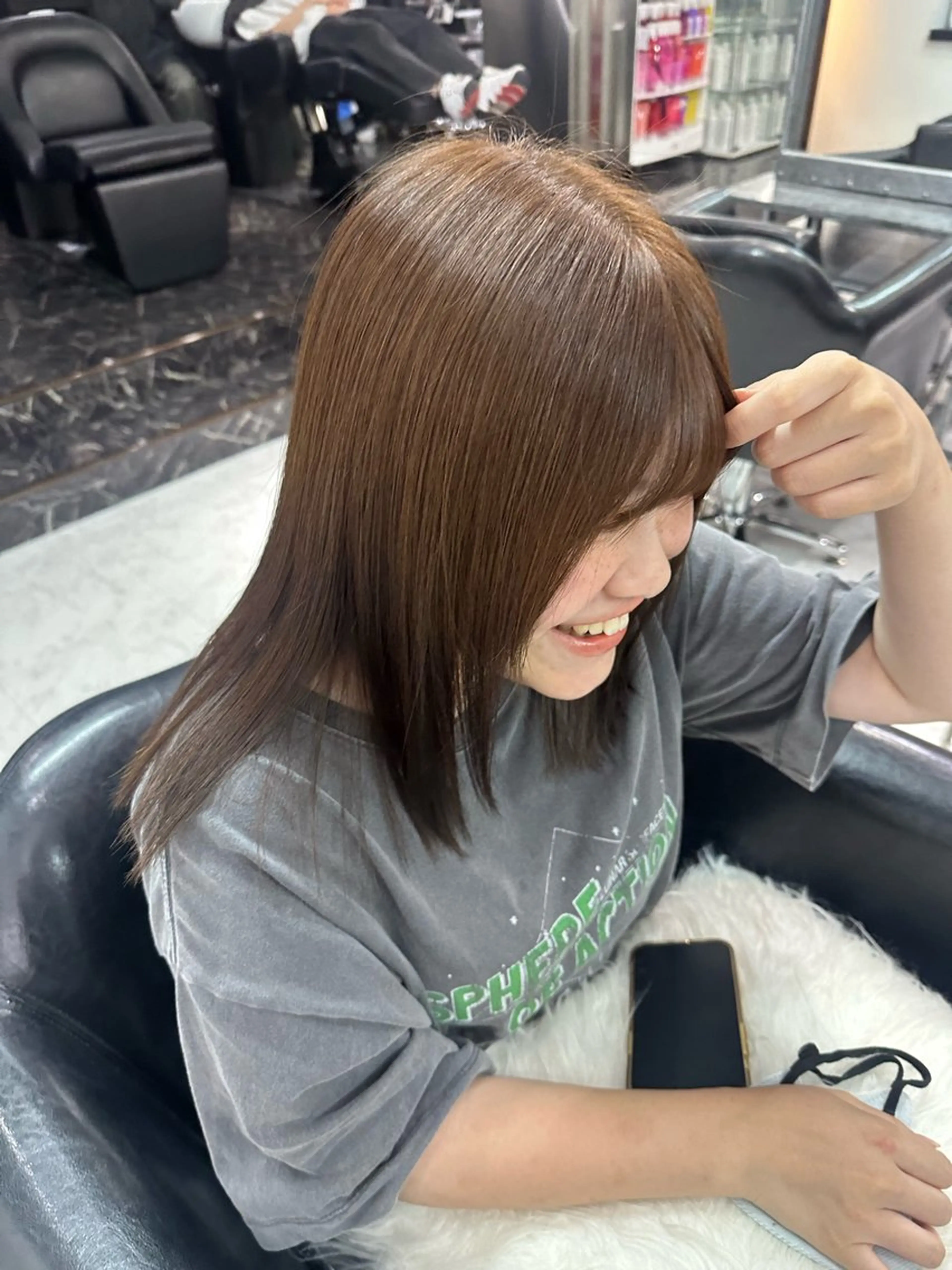 ミディアム Ayaka メンズモデル募集中のヘアスタイル