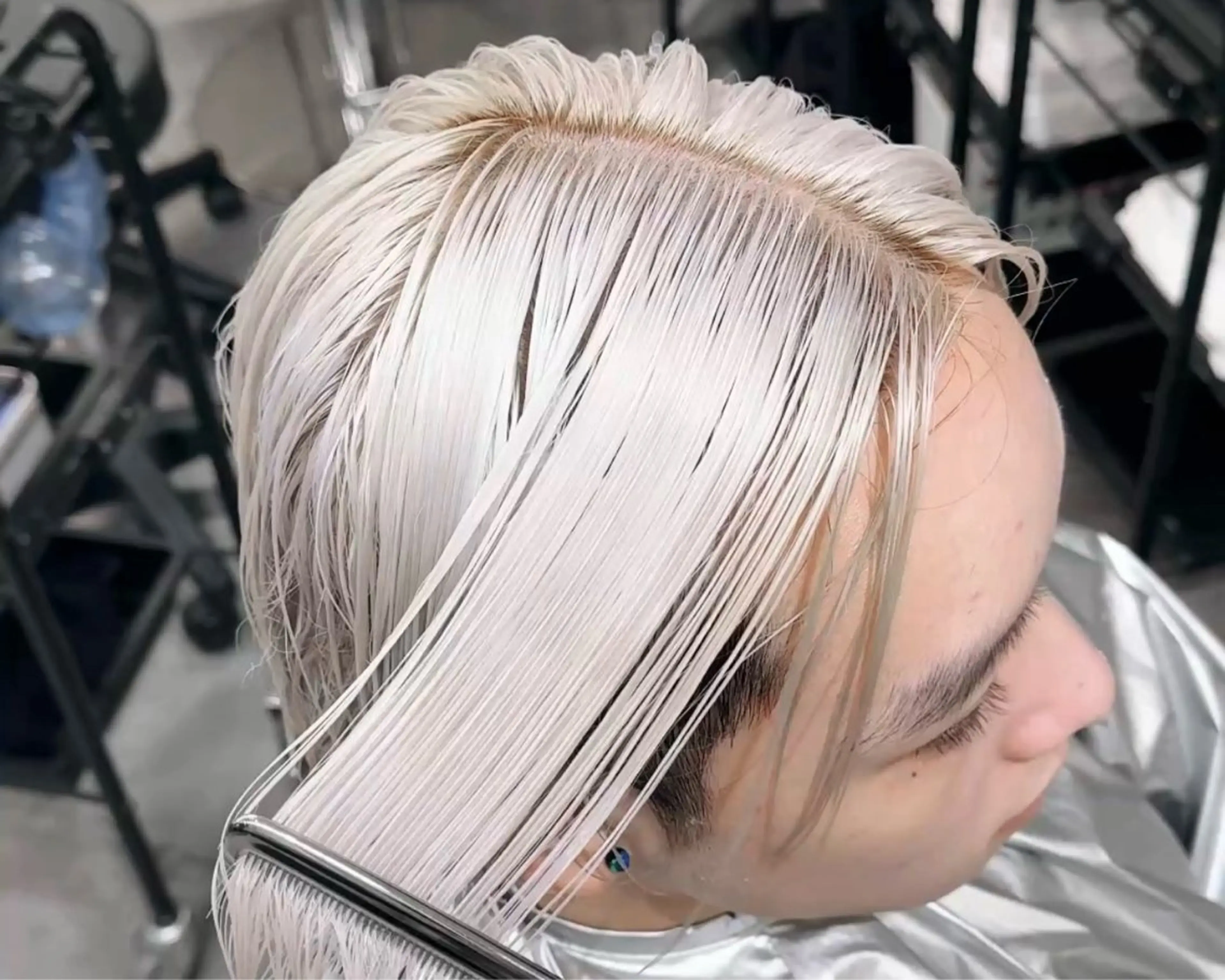 ショート カラー カット ヘアカラー RYUKI/ブリーチ /ハイトーンのヘアスタイル