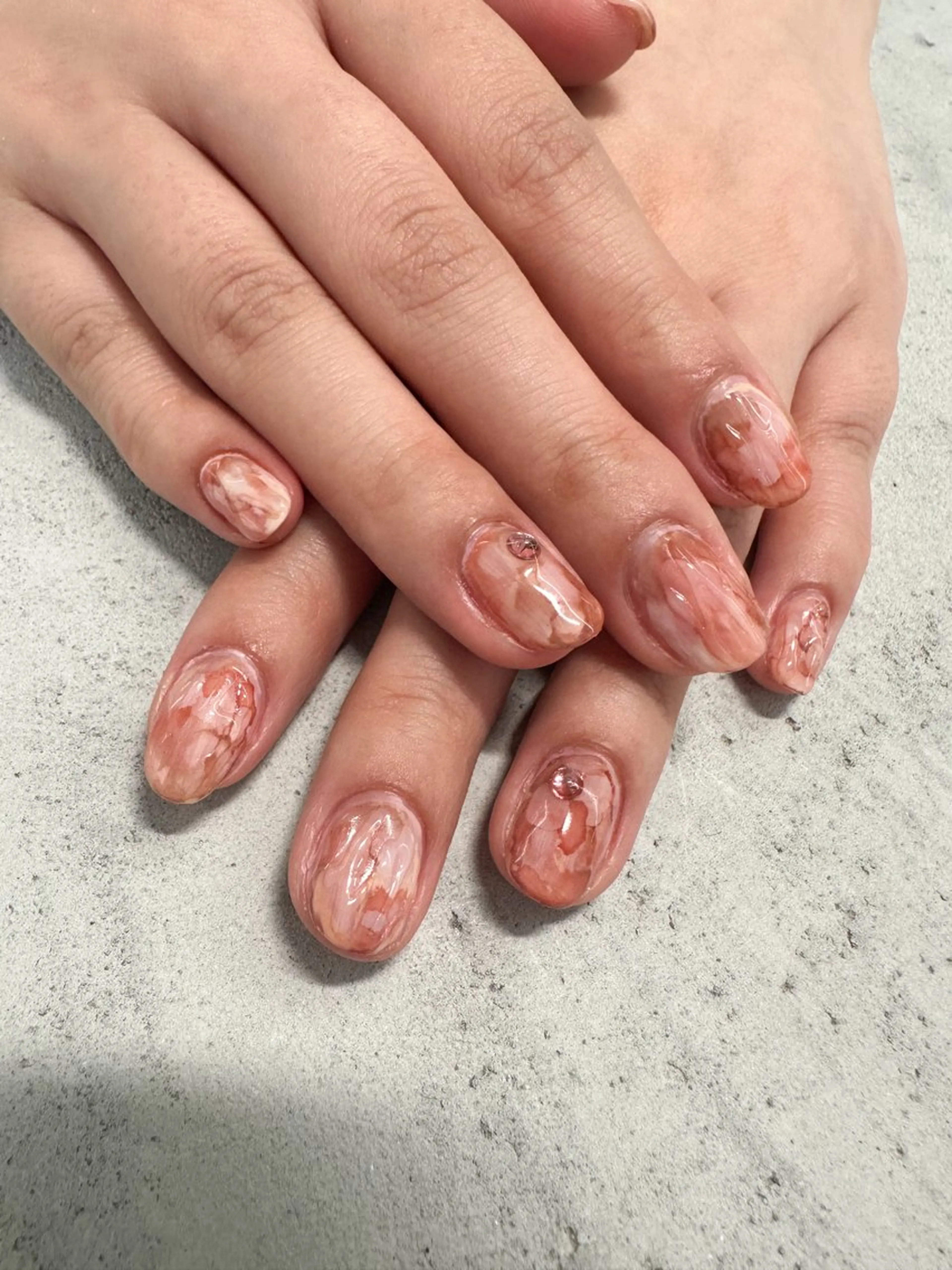ネイル ピンク Kaede *LUFTのネイルデザイン