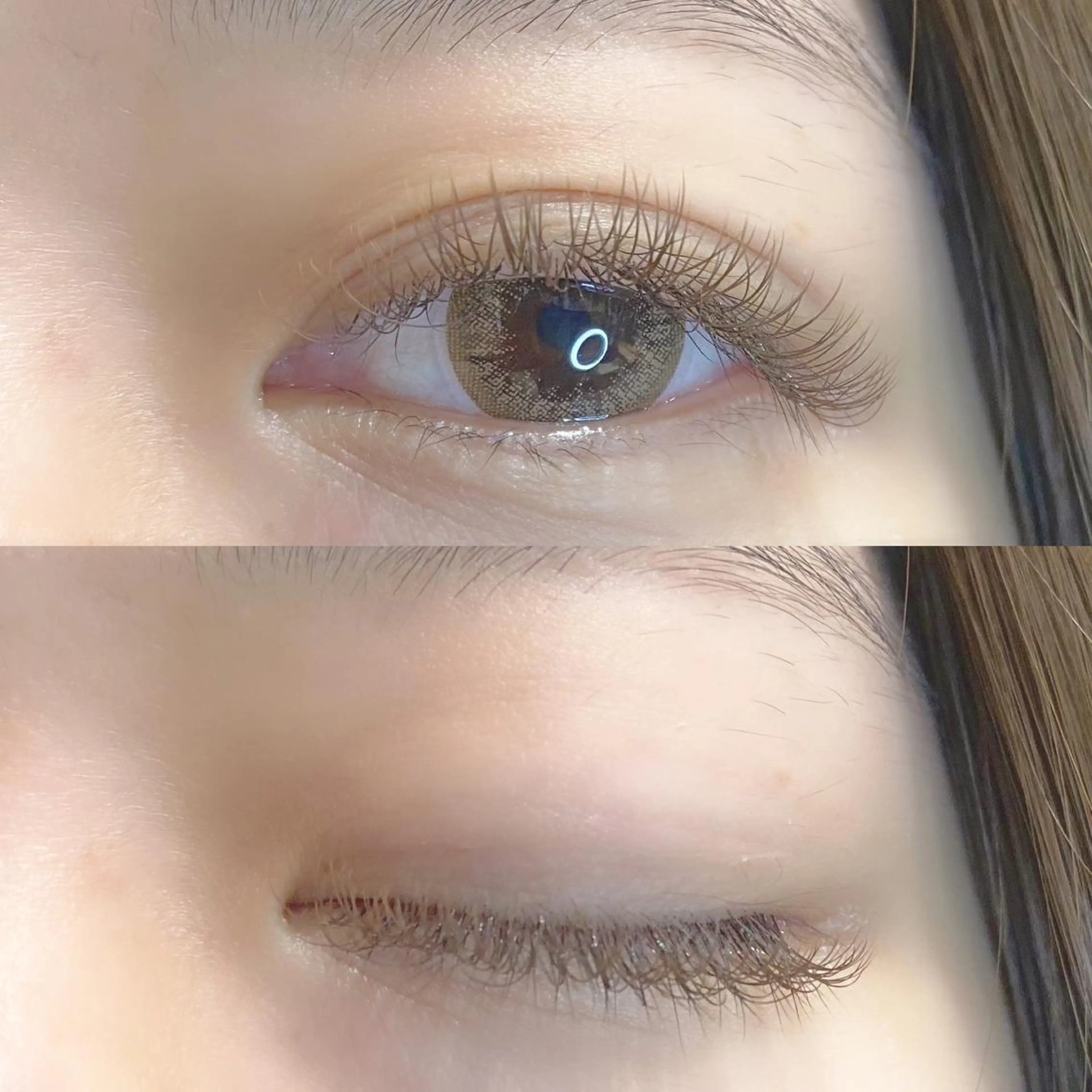 マツエク・マツパ カラーマツエク フラットラッシュ 芹澤 沙椰花のマツエク・マツパデザイン