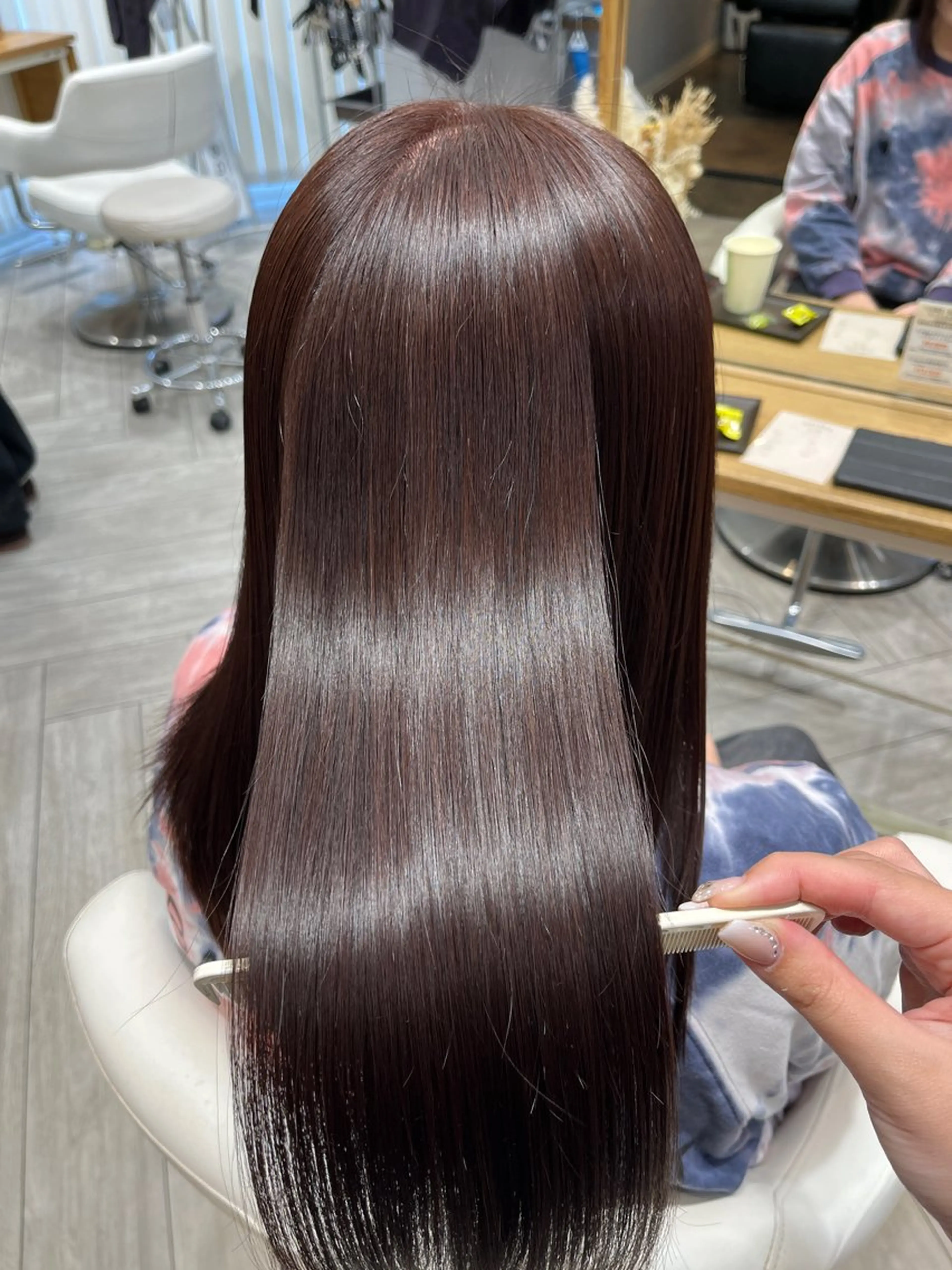 ロング カラー カット ヘアカラー トリートメント AVANCE. chisatoのヘアスタイル