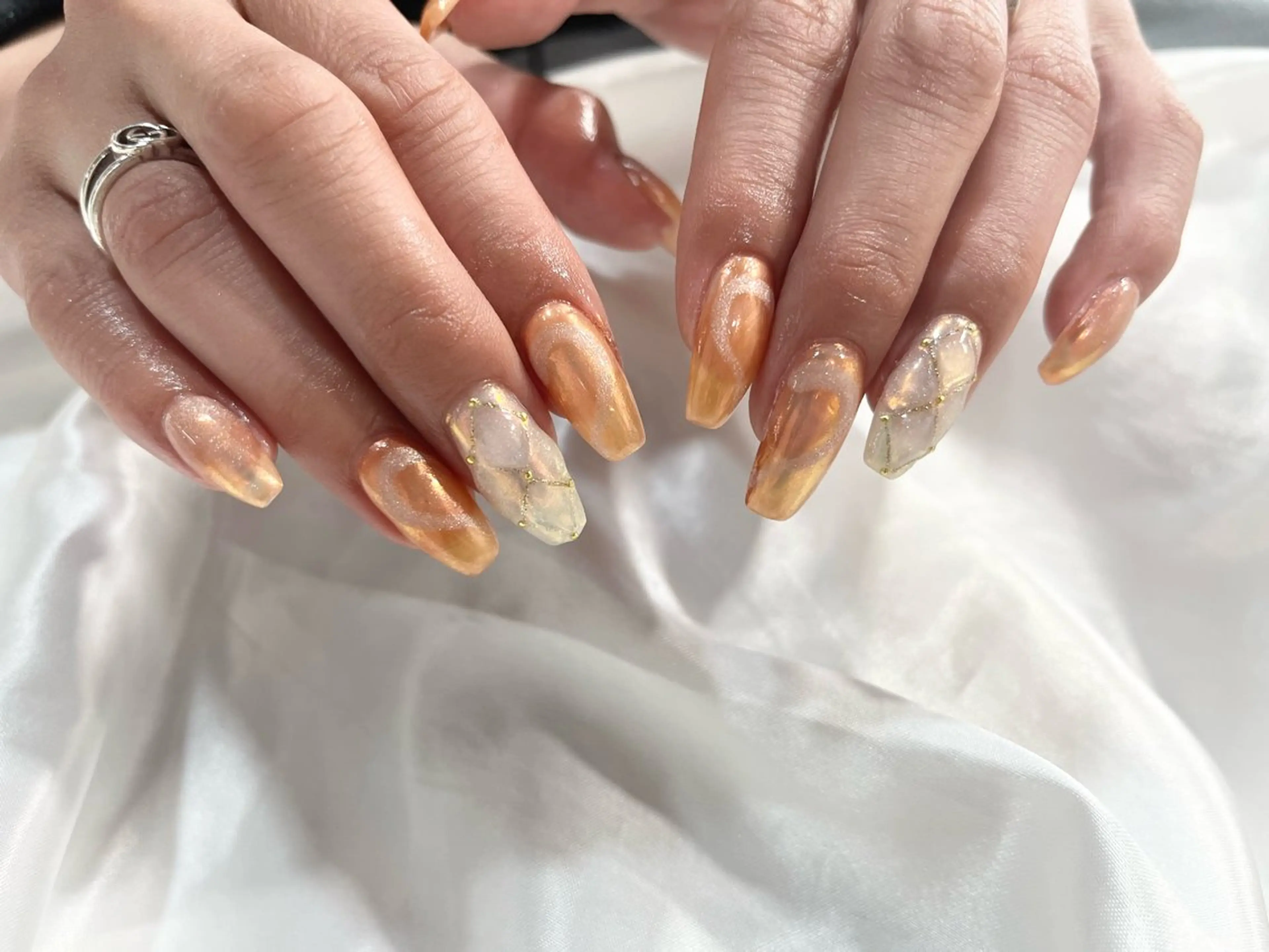 ネイル マグネットネイル ミラーネイル ハンドネイル nailsister ただのネイルデザイン