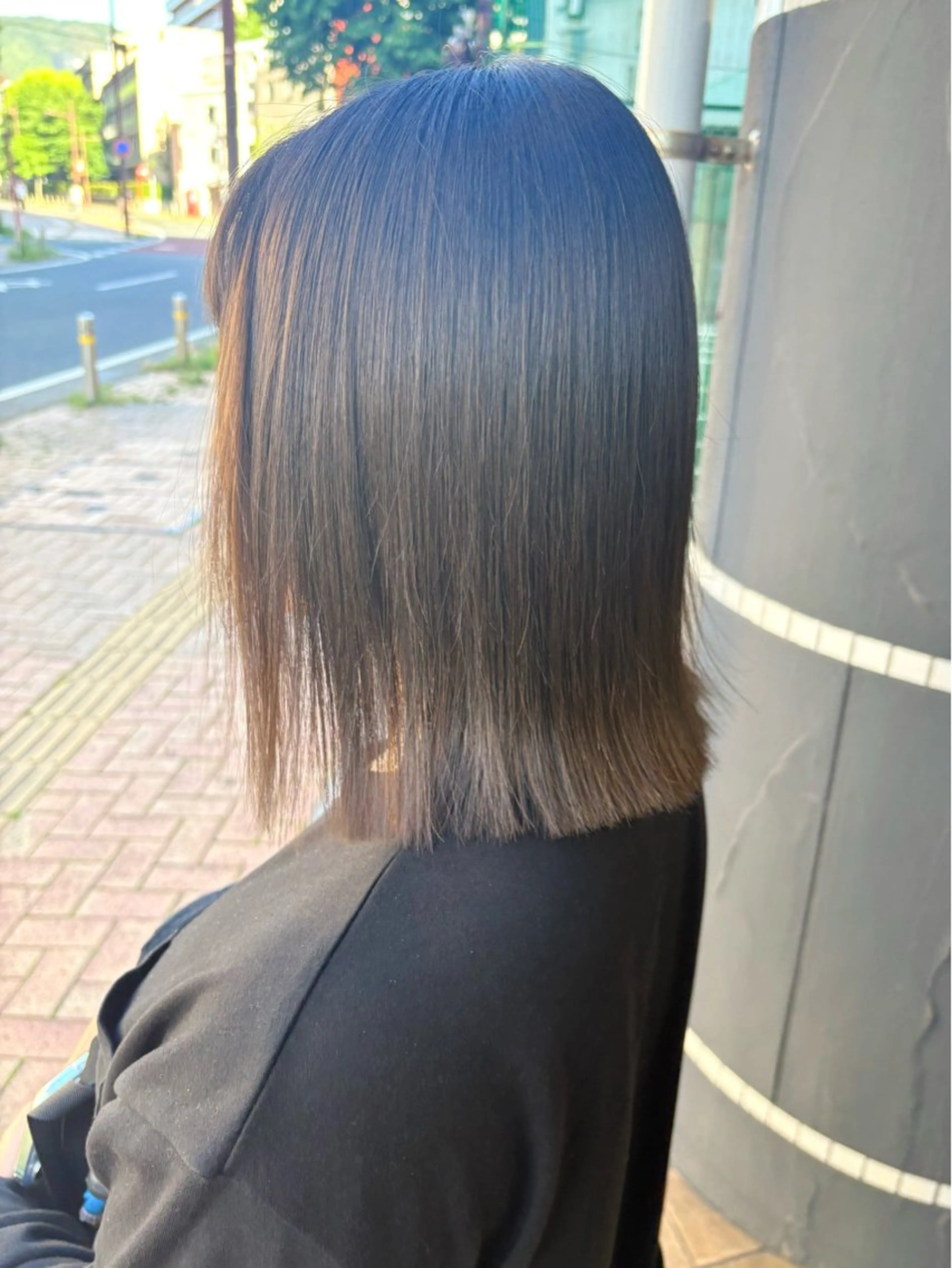 ミディアム カラー ヘアカラー トリートメント 𝘒𝘺𝘰𝘬𝘢 🌿‬のヘアスタイル