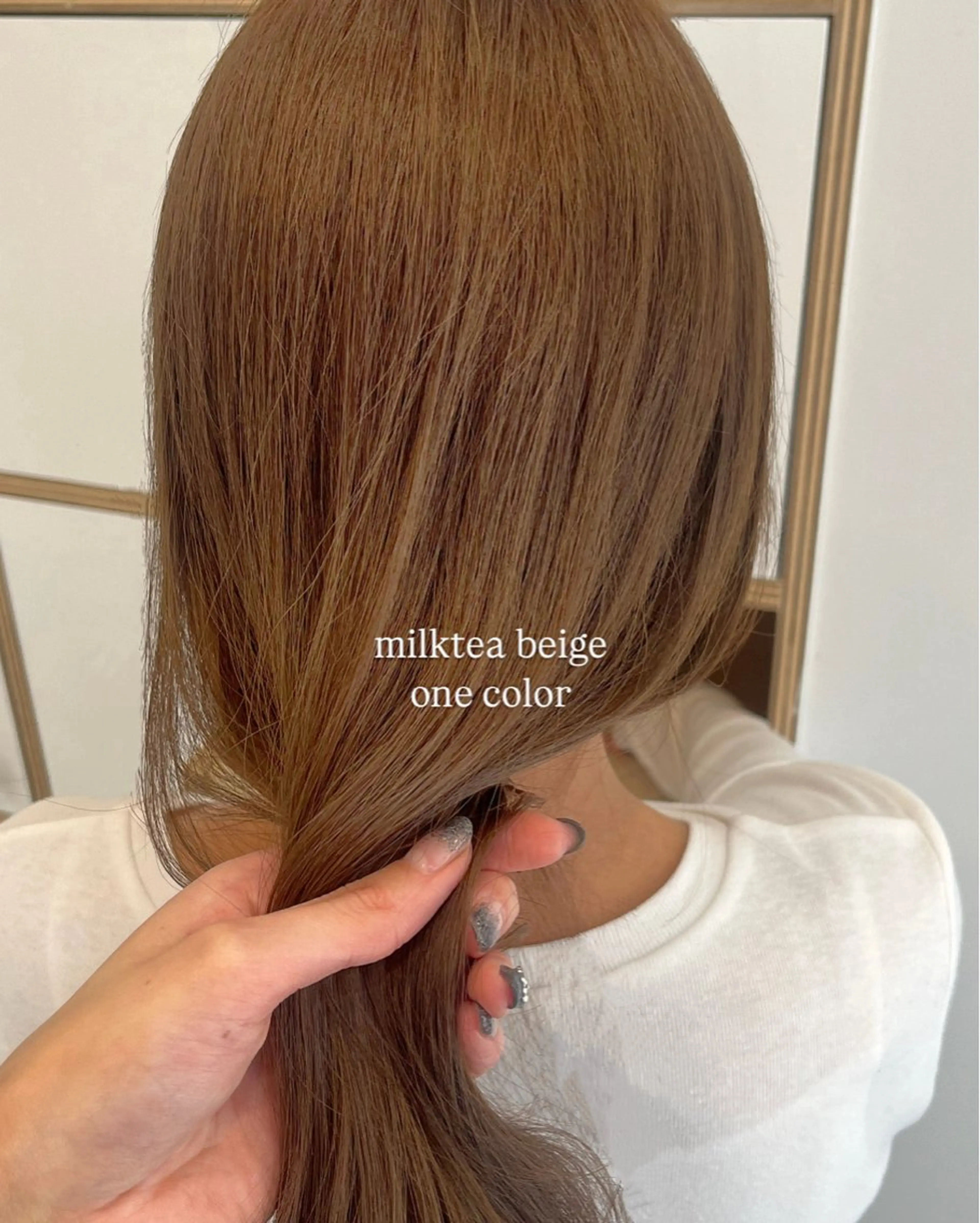 ロング カラー ヘアカラー 山口 愛結のヘアスタイル