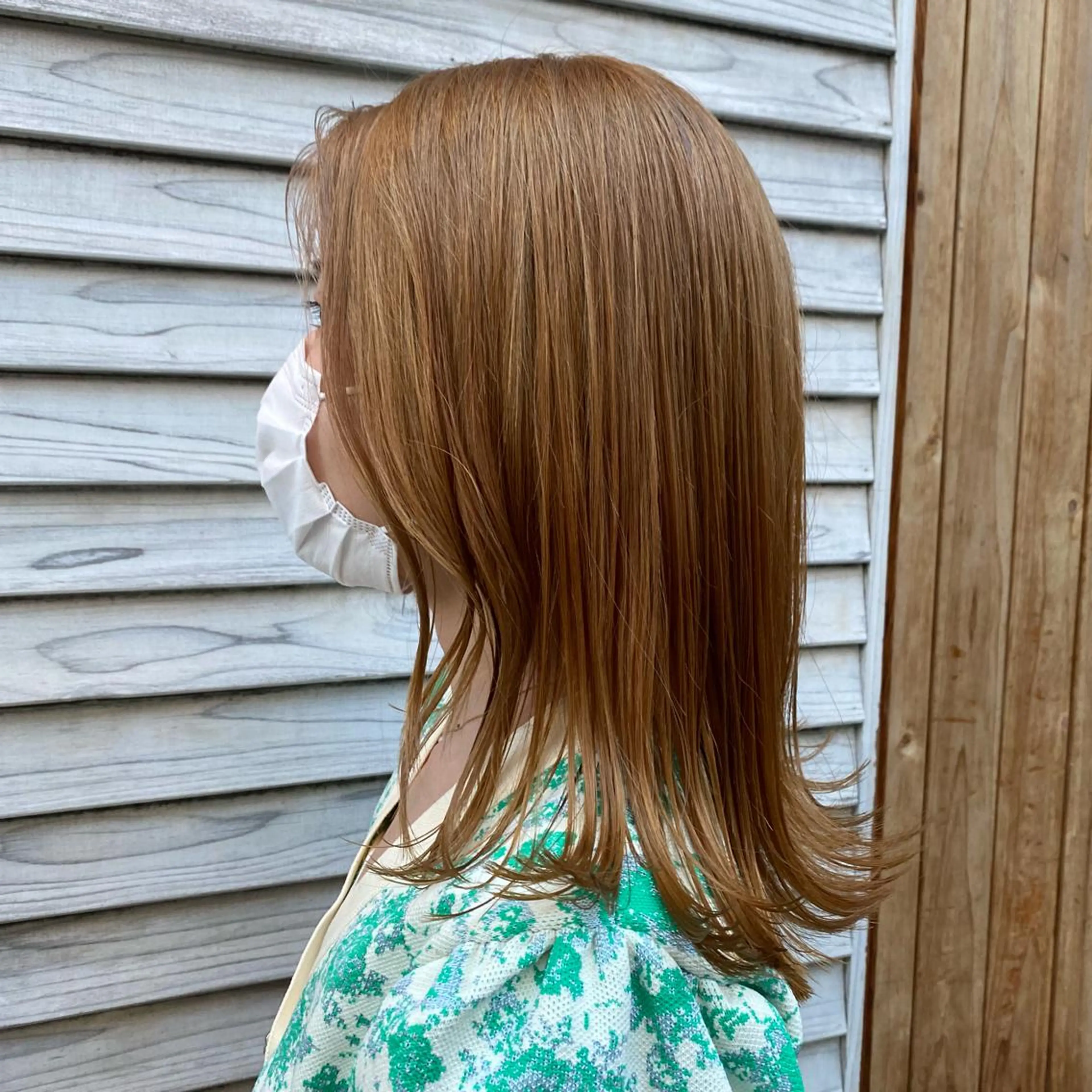 ミディアム カラー 🪭risa 暖色/レイヤー🪭のヘアスタイル