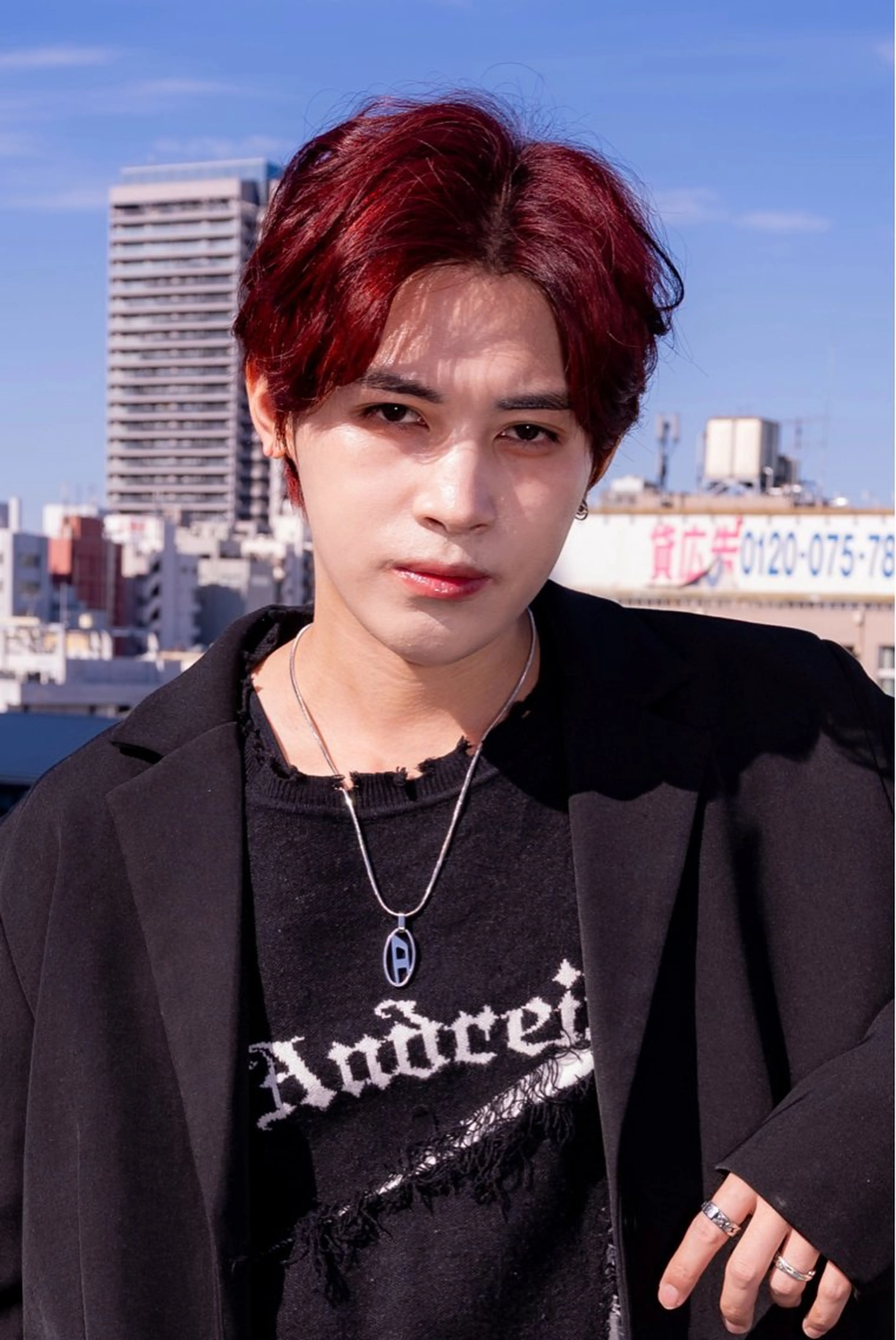 ミディアム カラー メンズ 中野good! 阿久津のヘアスタイル