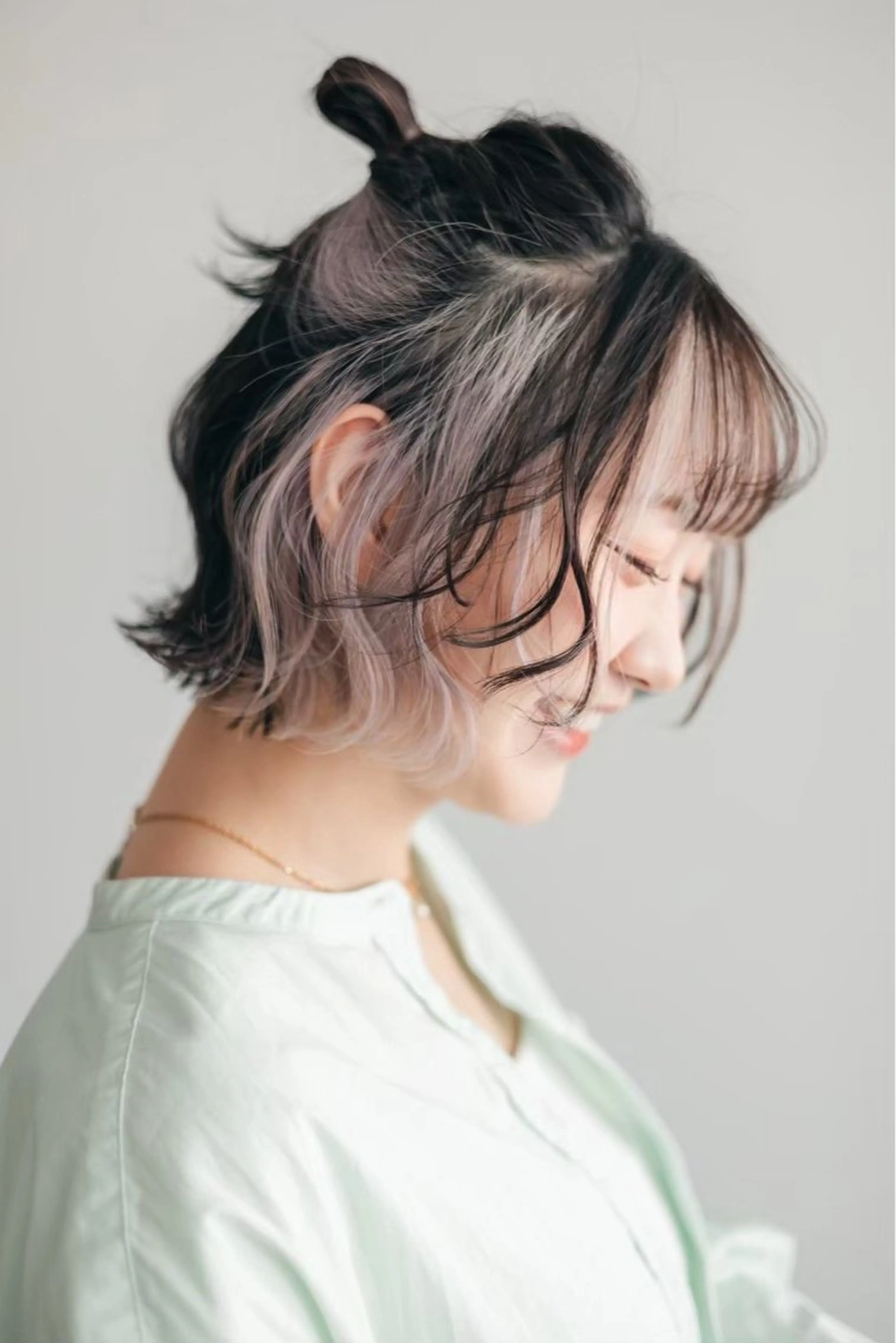 ミディアム カラー ヘアカラー beauty beast防府店のヘアスタイル