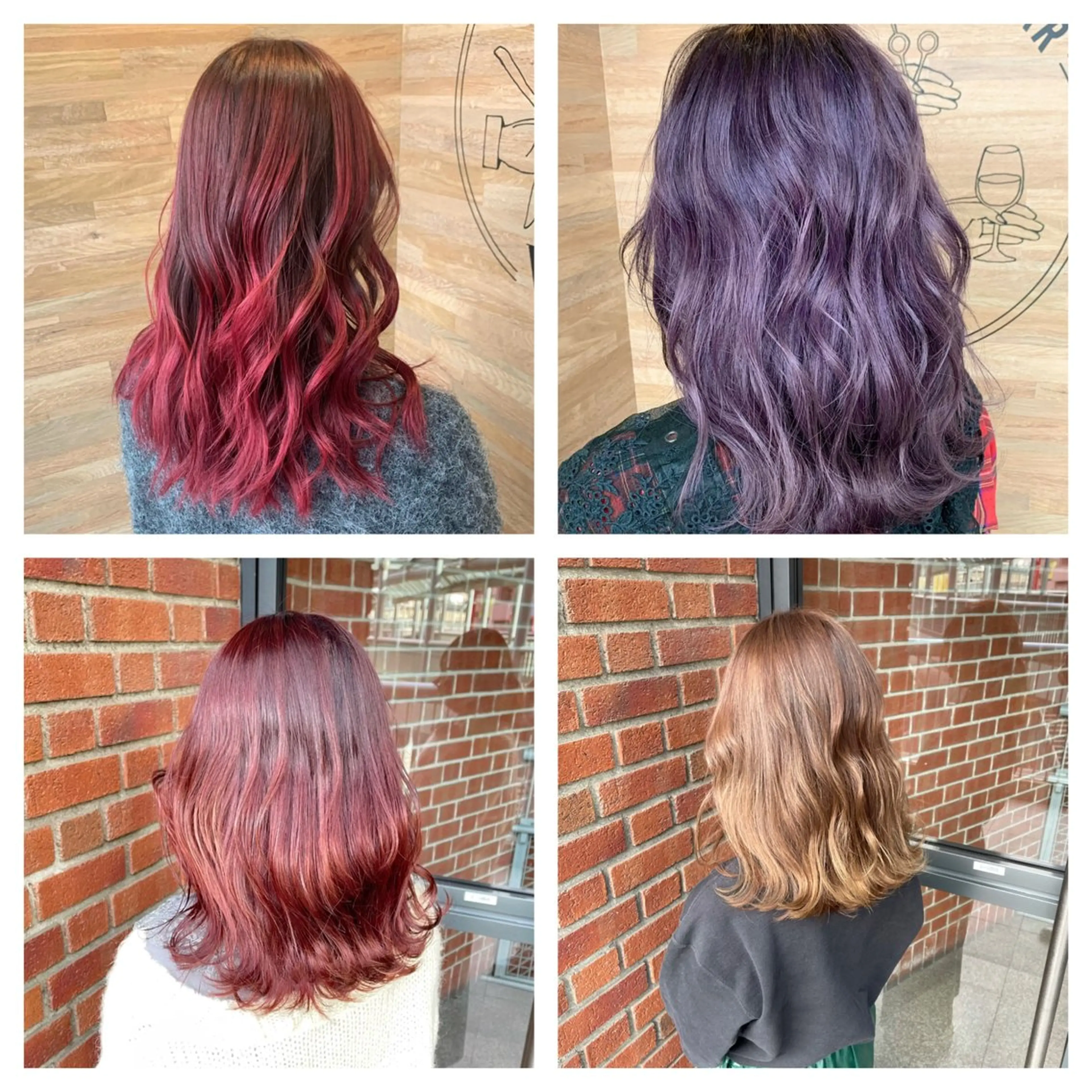 カラー 市妙 瑠基のヘアスタイル