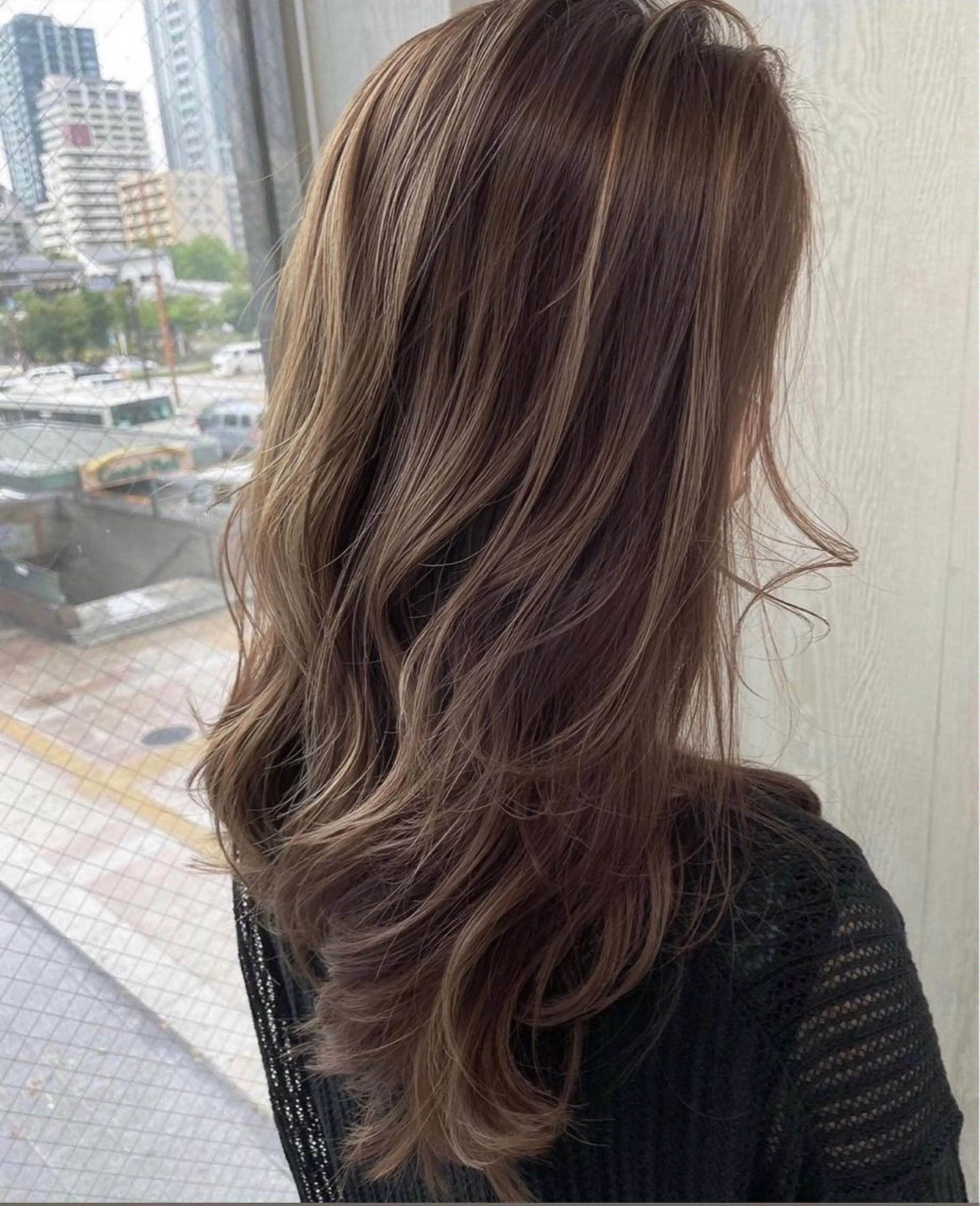 ロング カラー ブリーチ ダブルカラー ブリーチなしカラー 髪質改善 トリートメント ヘアカラー トリートメント 河合秀明/ショート /ボブ/レイヤーのヘアスタイル