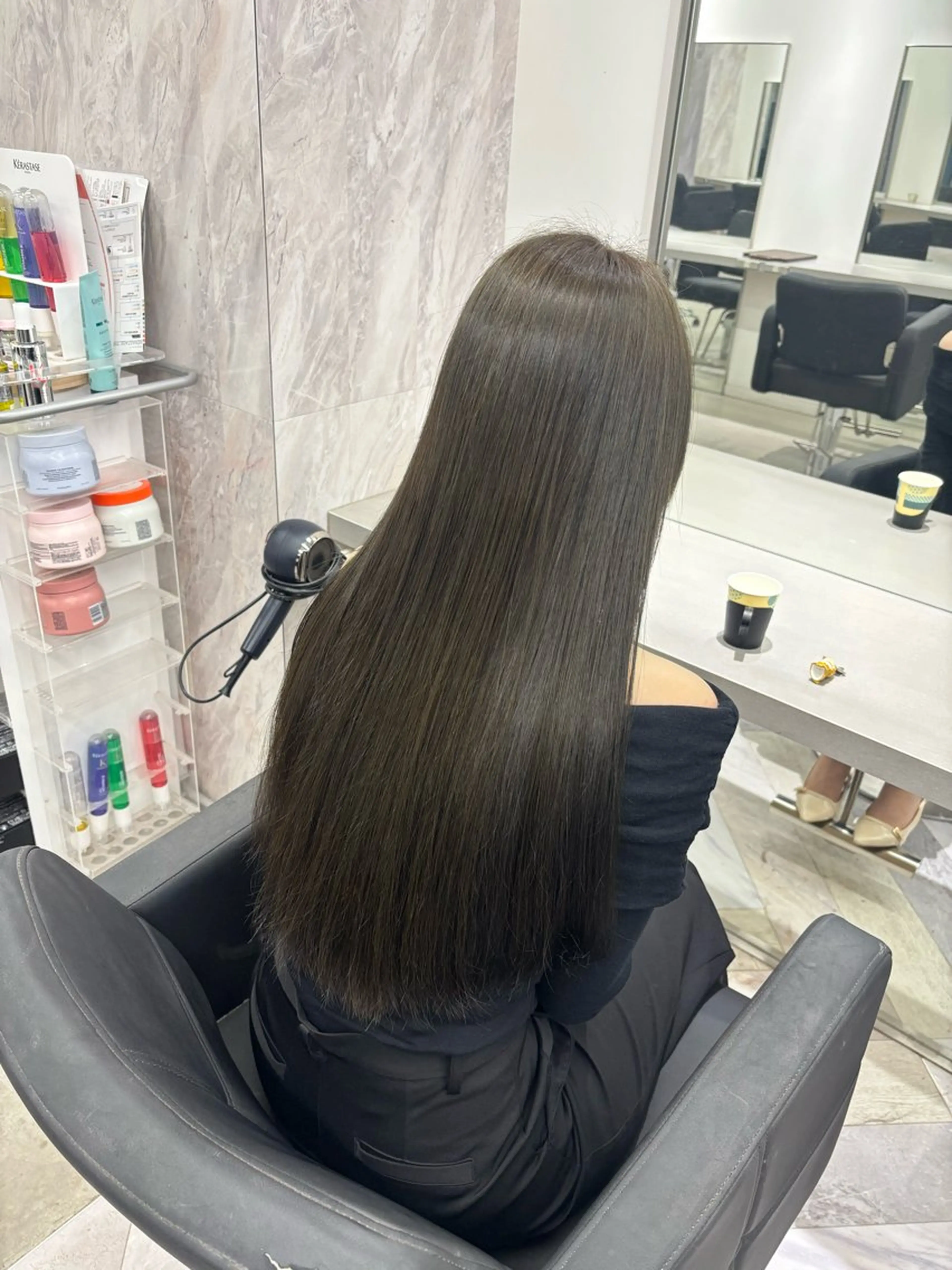 【💞‼️4月限定超特価‼️💞】縮毛矯正+2stepトリートメント+整えカット✂️の写真