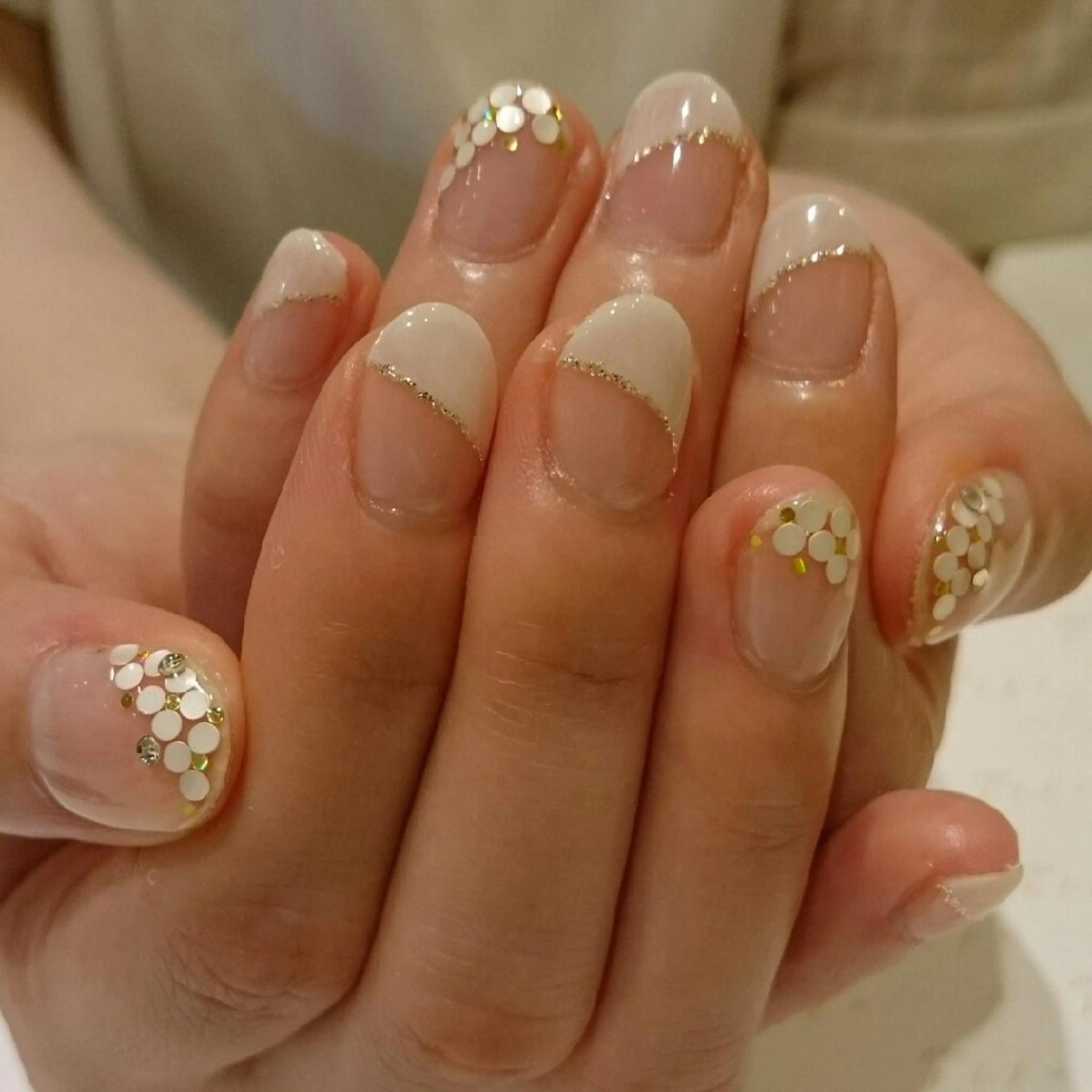 ネイル ブライダルネイル みー shakushiroのネイルデザイン