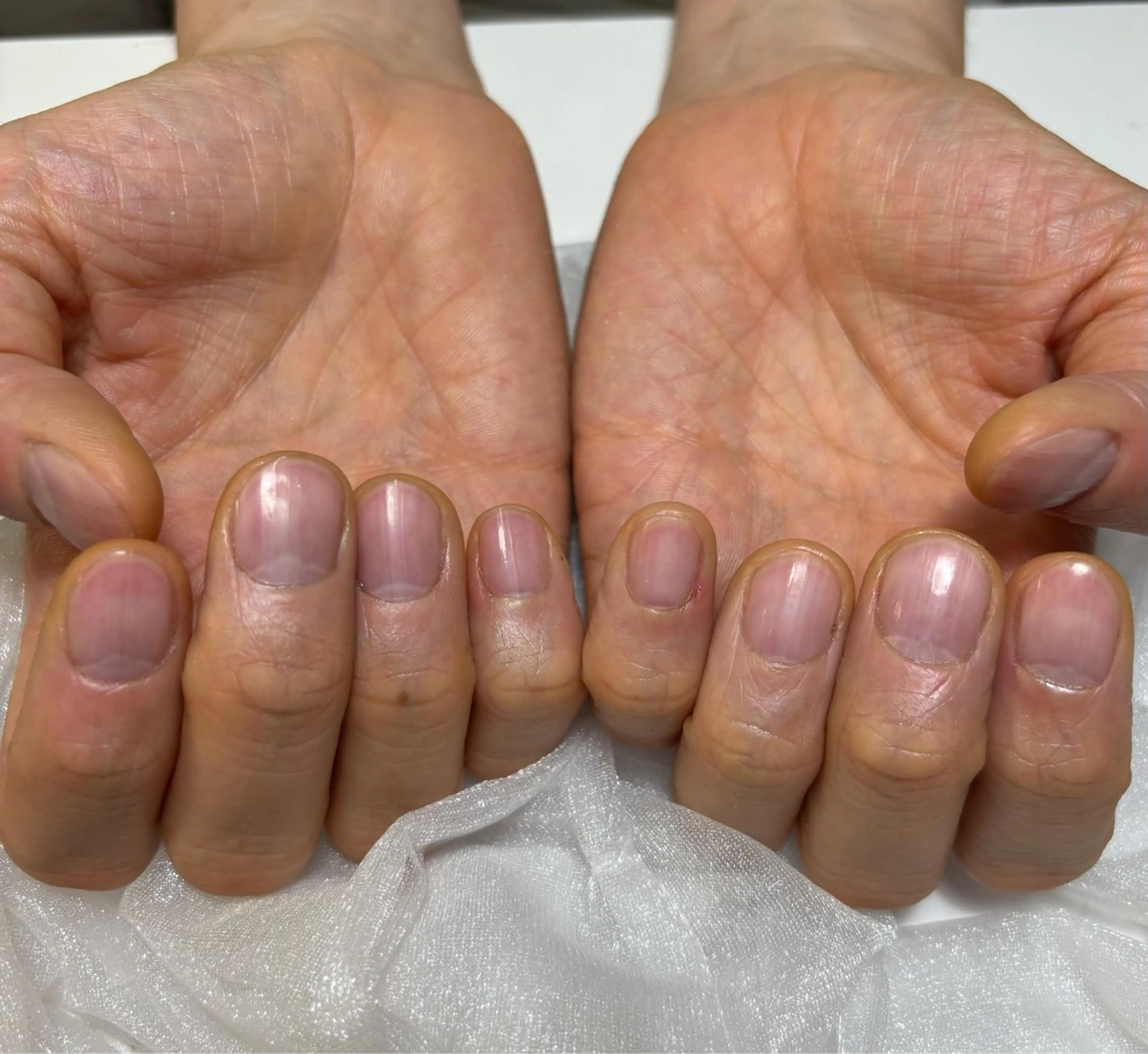 【メンズOK】クリアジェル爪先を強くしたい方や気になる深爪さん、指先を綺麗に見せたい方✨モテ爪で綺麗にしたい方など..☆の写真