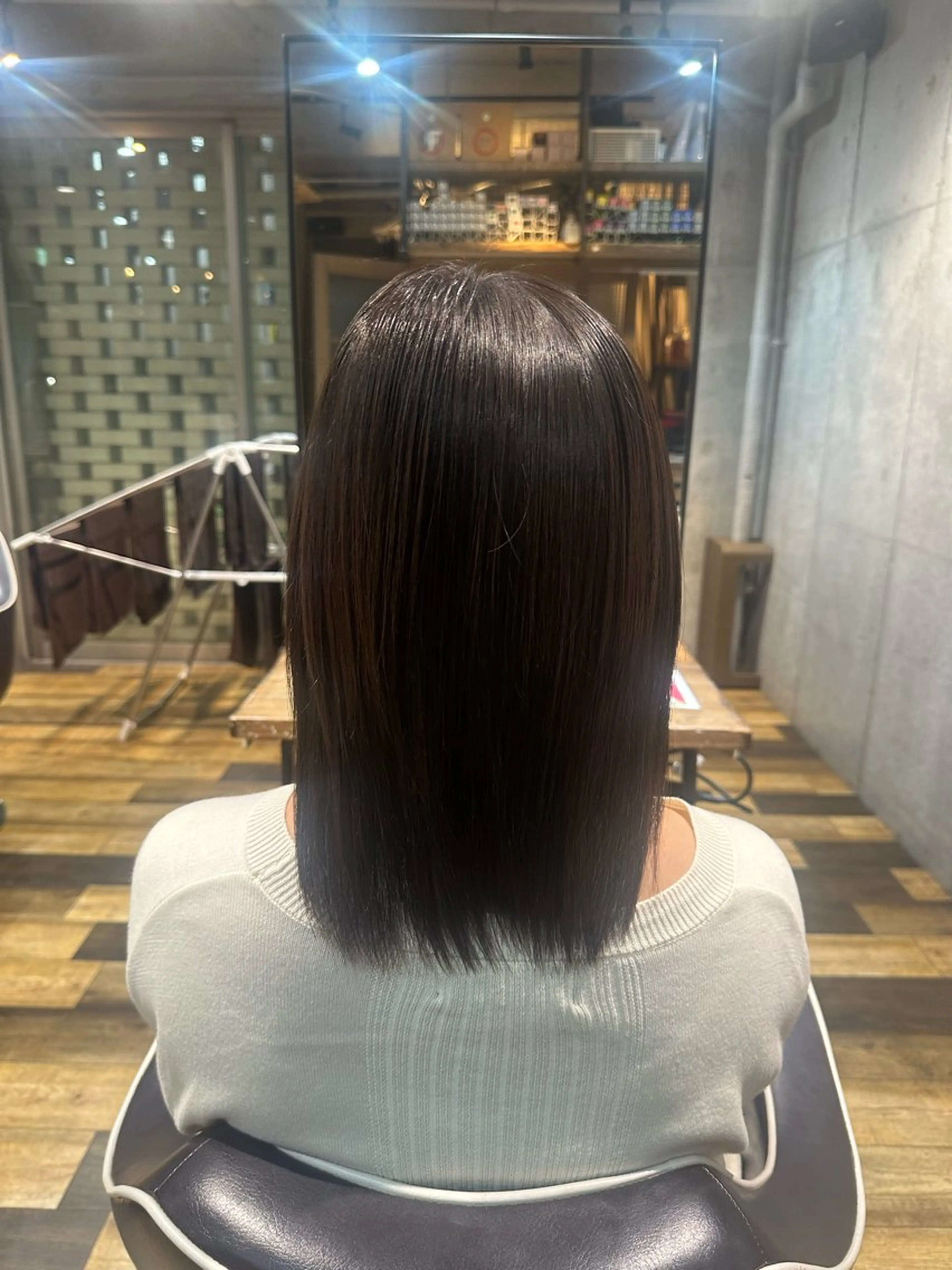 ミディアム flannel 優介のヘアスタイル