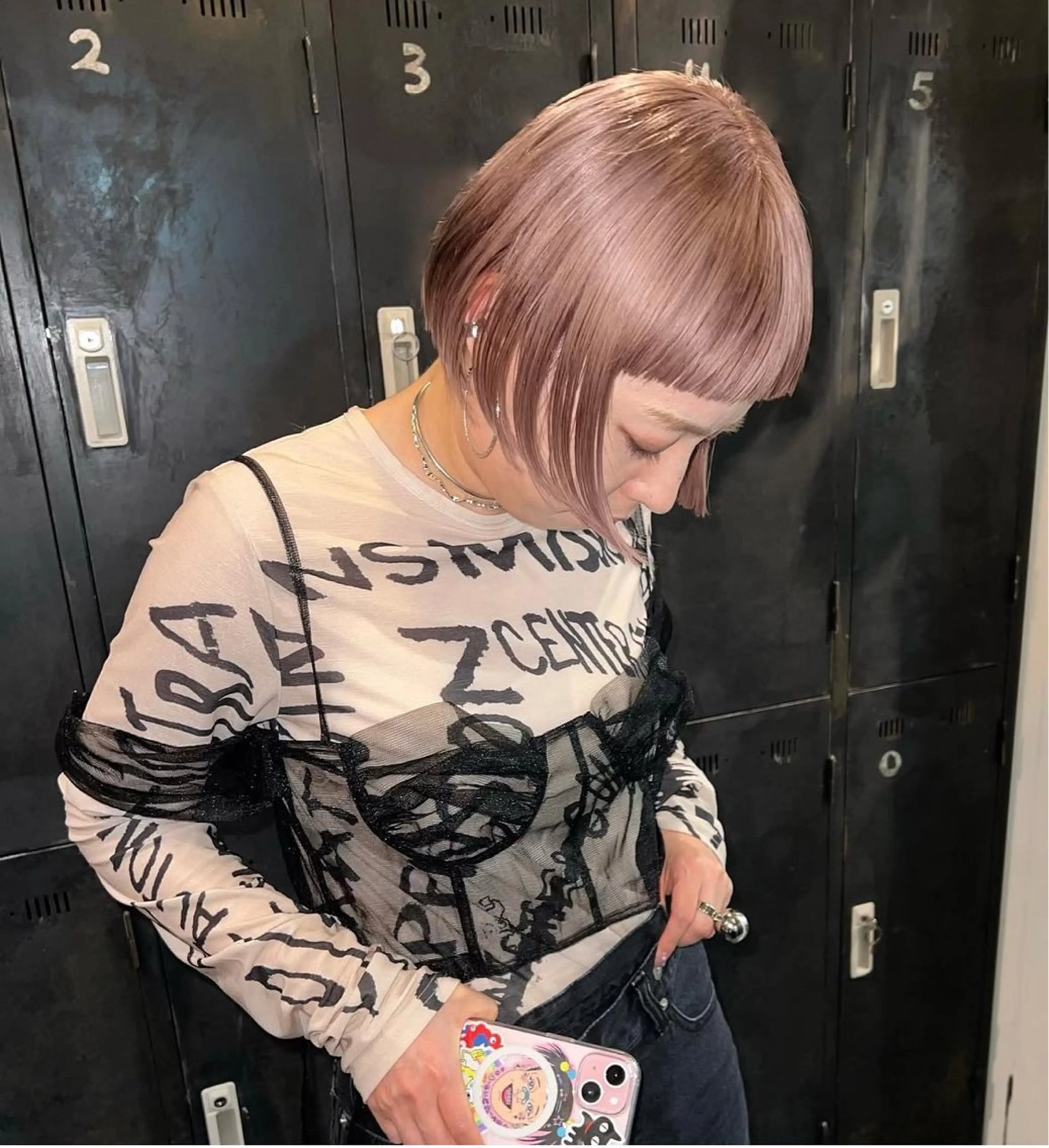 カラー カットモデル/カラー rionのヘアスタイル