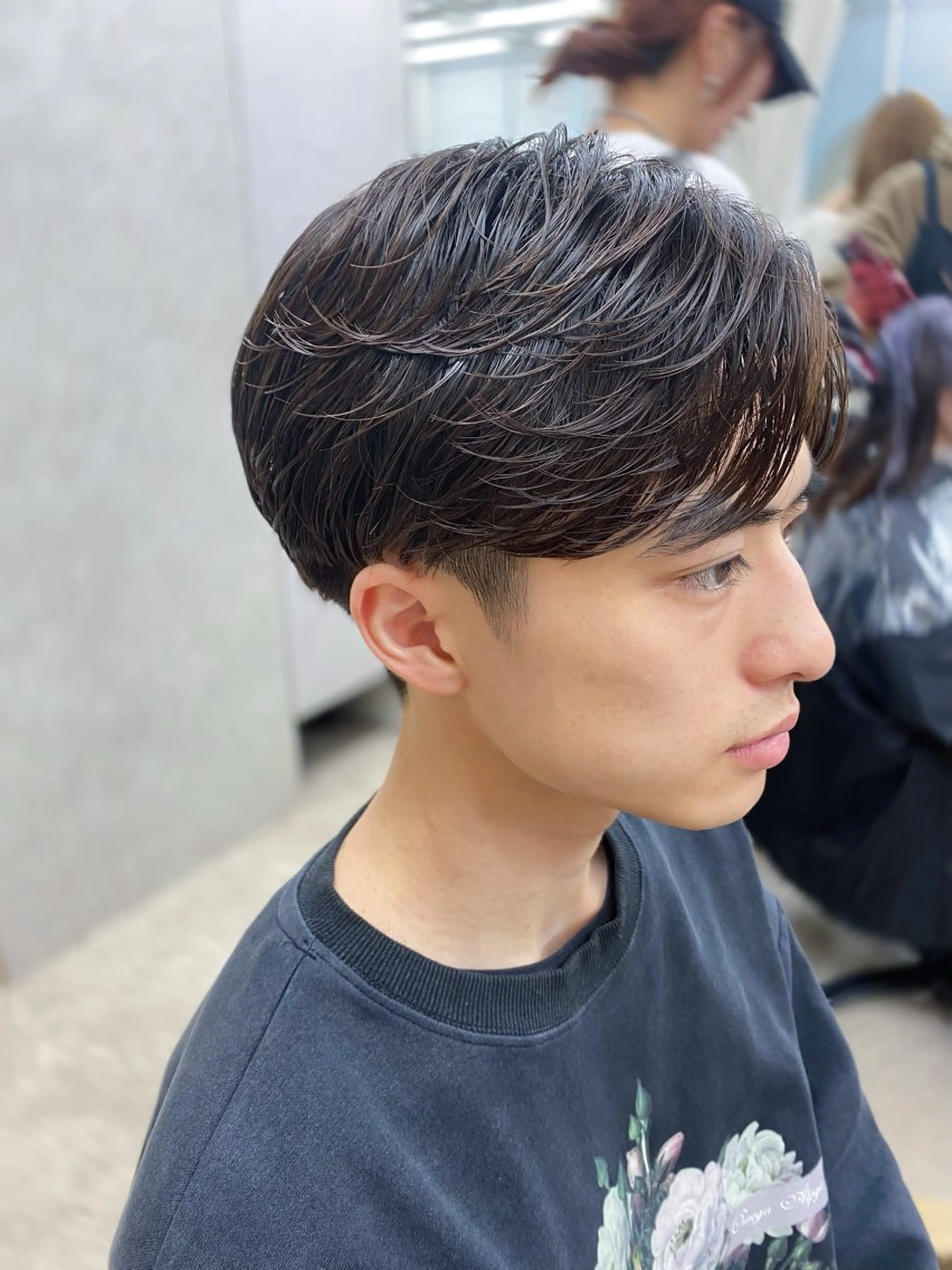 似合わせカット＋ダメージレスケアパーマ＋トリートメントの写真