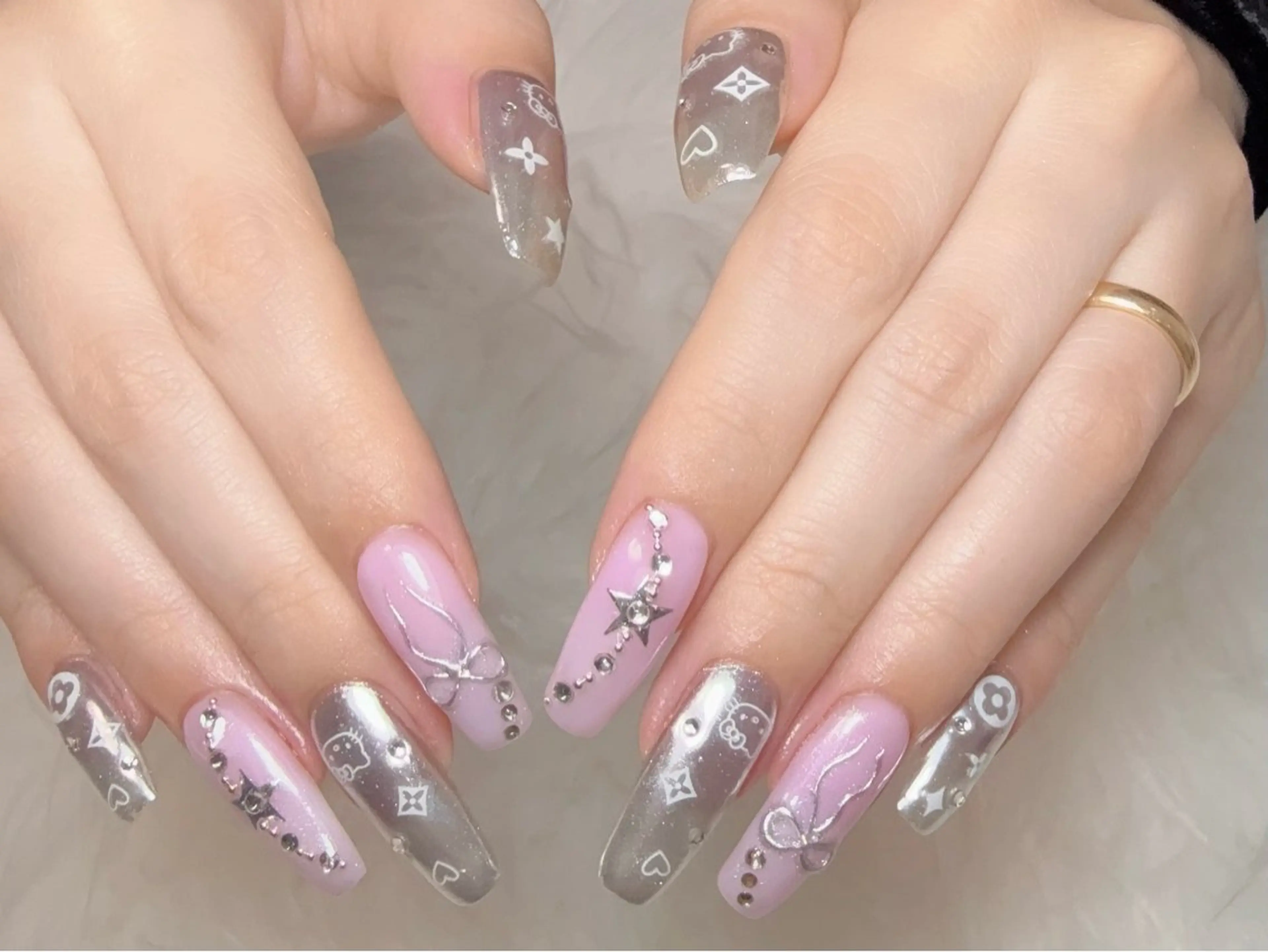 ネイル 持ち込み ゆ いのネイルデザイン