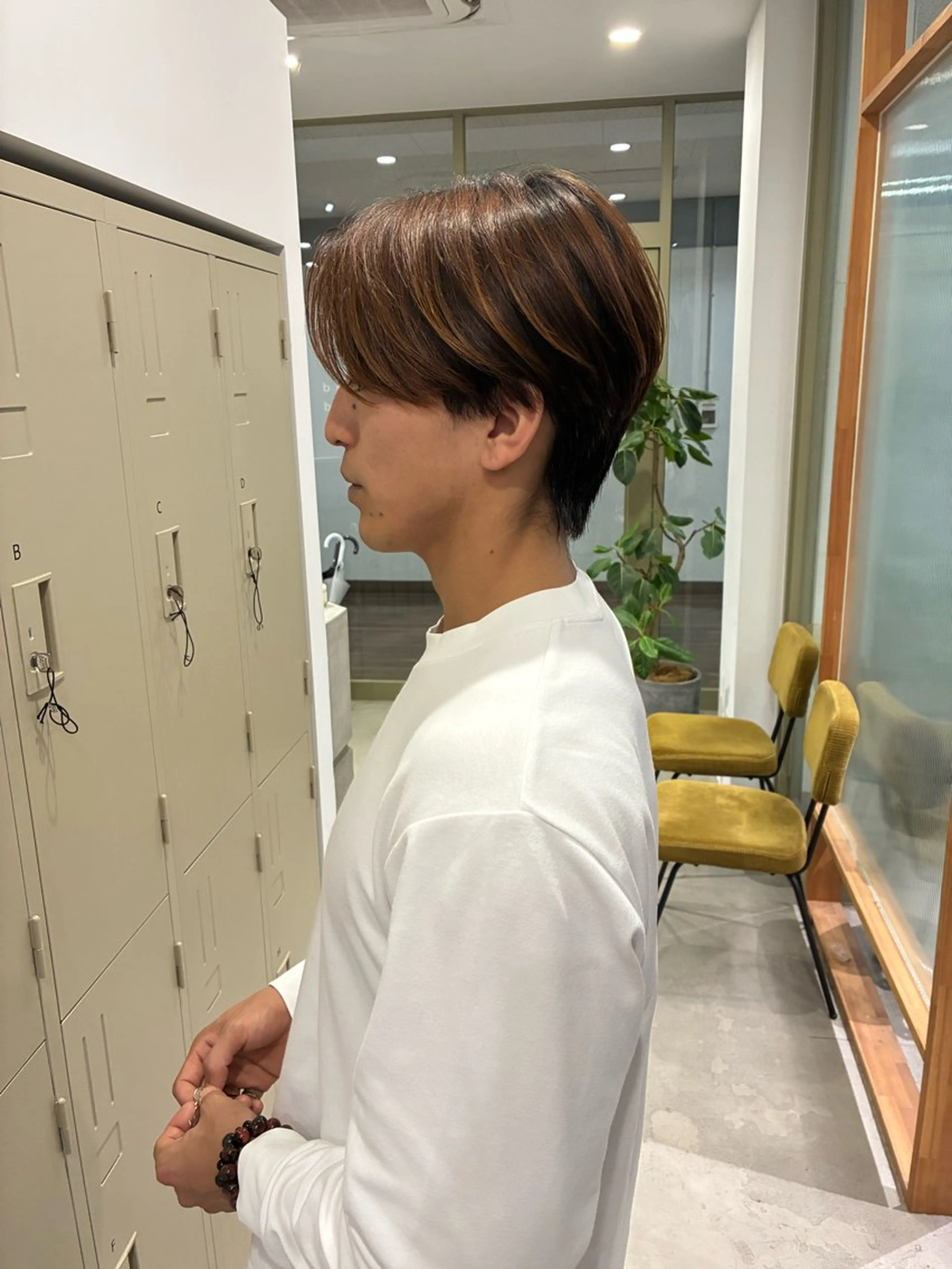 メンズ 刈り上げ 平松 里穗のヘアスタイル