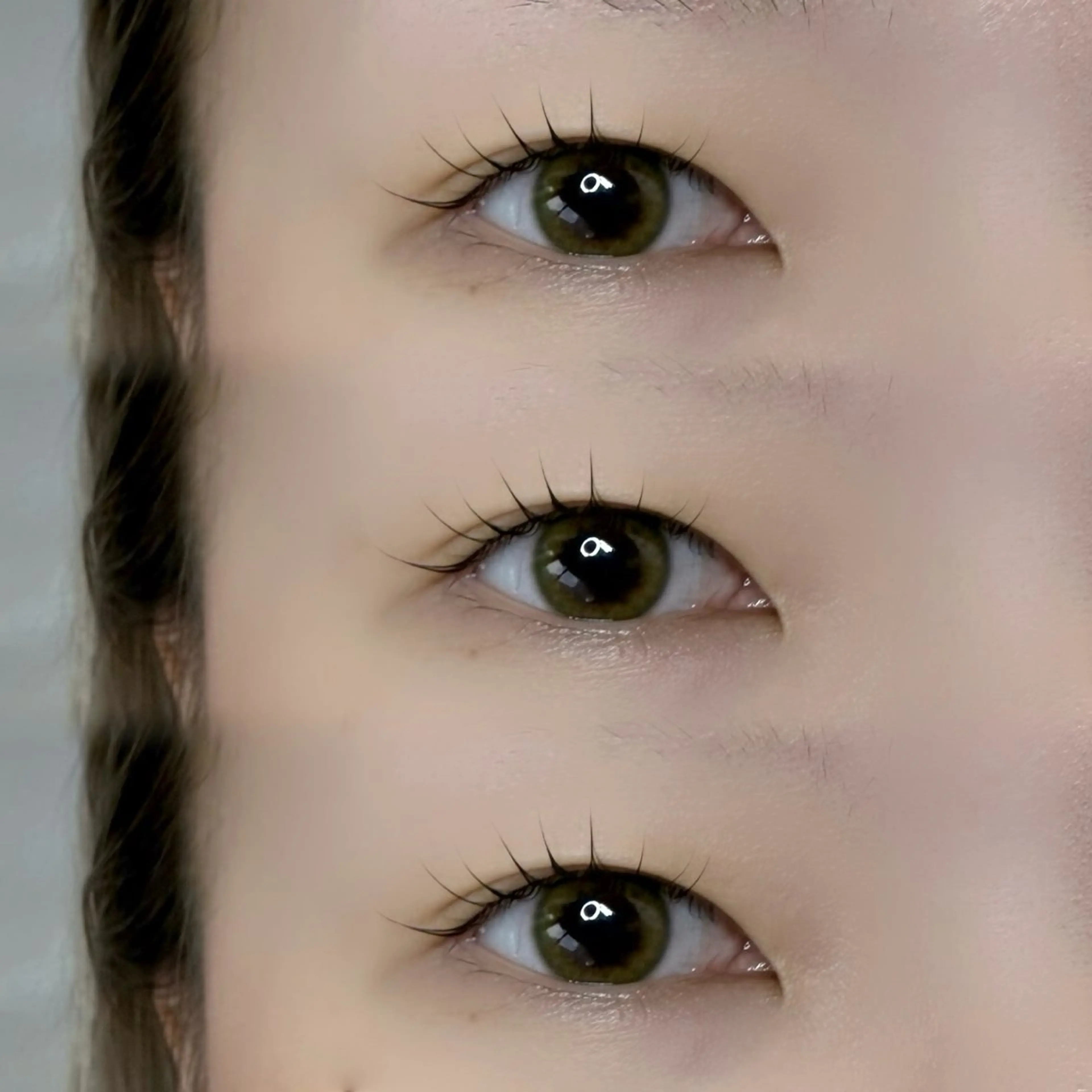 マツエク・マツパ 韓国風マツエク mai♡マグネット/ ニュアンス/マツパのネイルデザイン