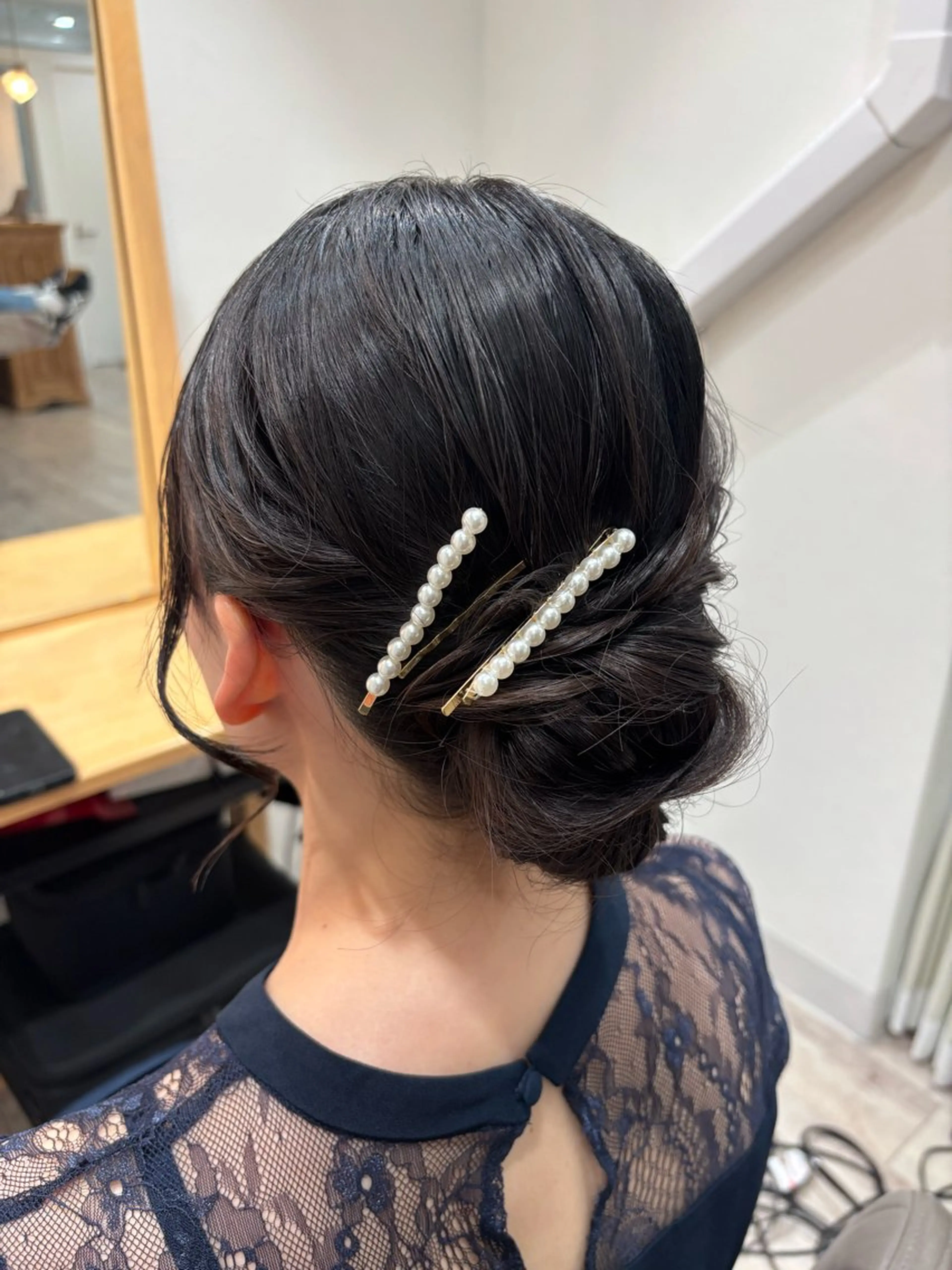セミロング ヘアアレンジ ヘアセット Gypsoly ☺︎ゆきのその他イメージ