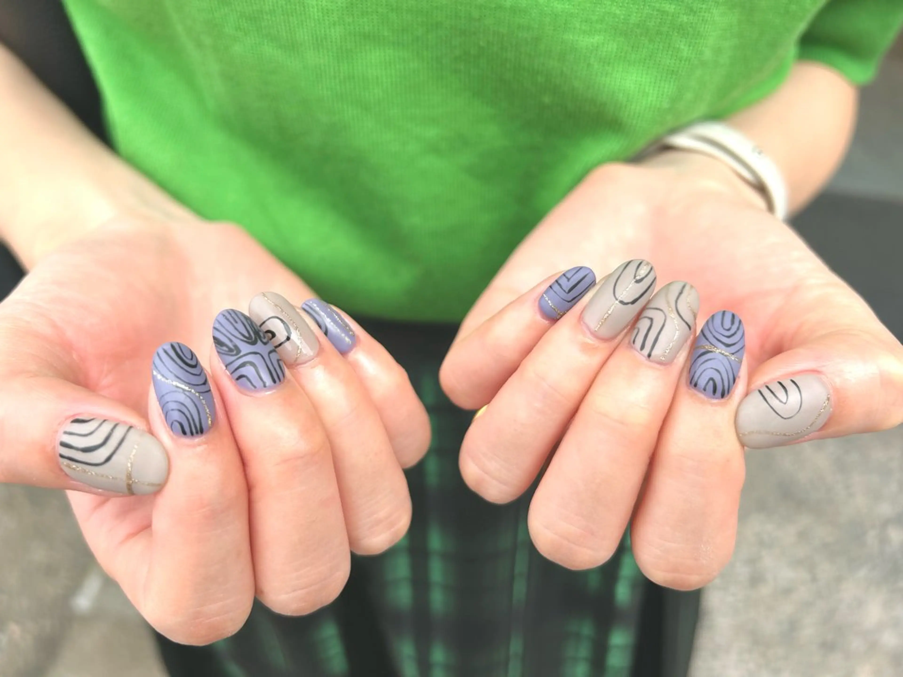 ネイル 前田 萌のネイルデザイン