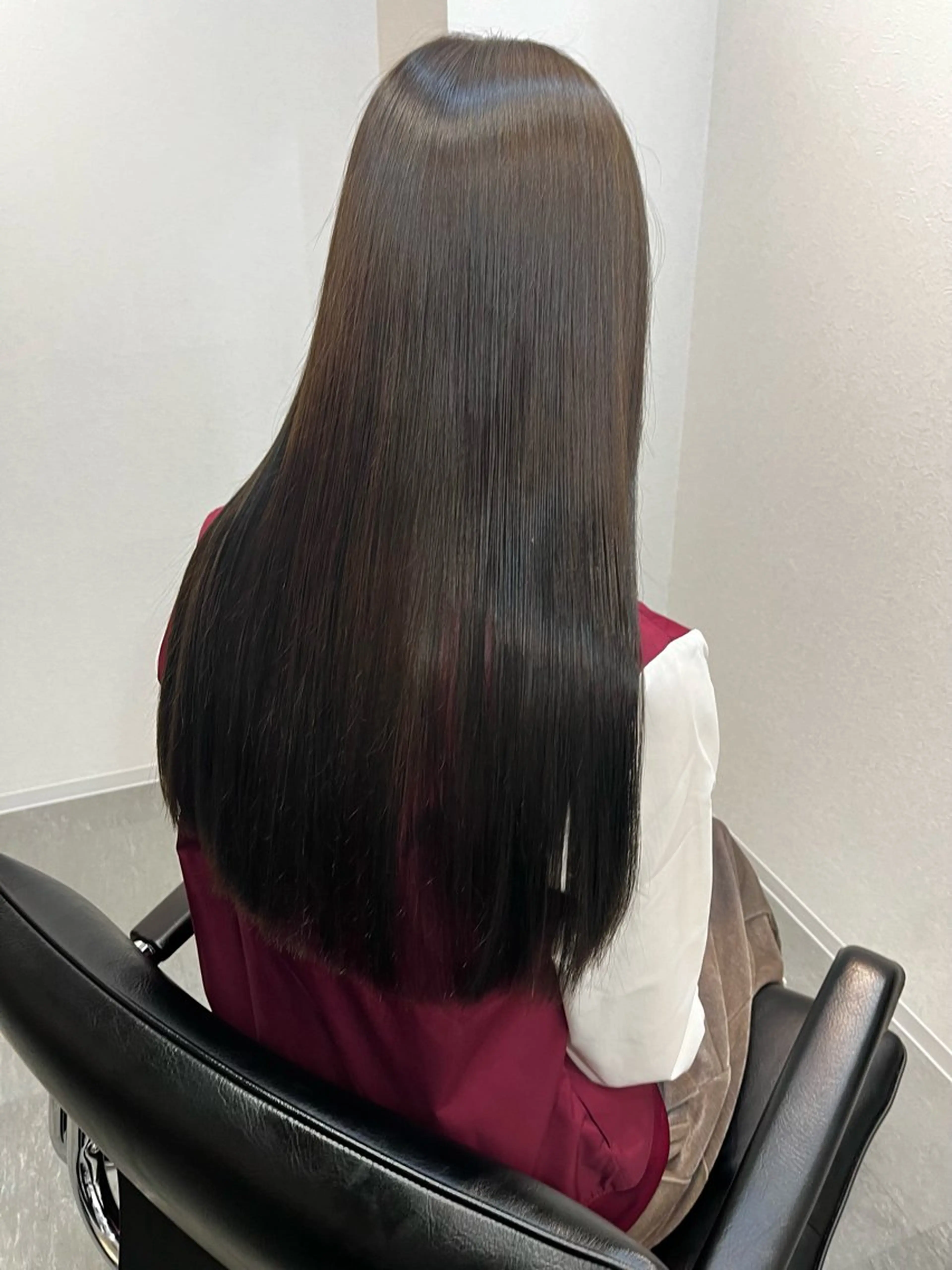 ロング カラー カット ヘアカラー トリートメント conne&riri所属・MAYU 💚森下のヘアスタイル