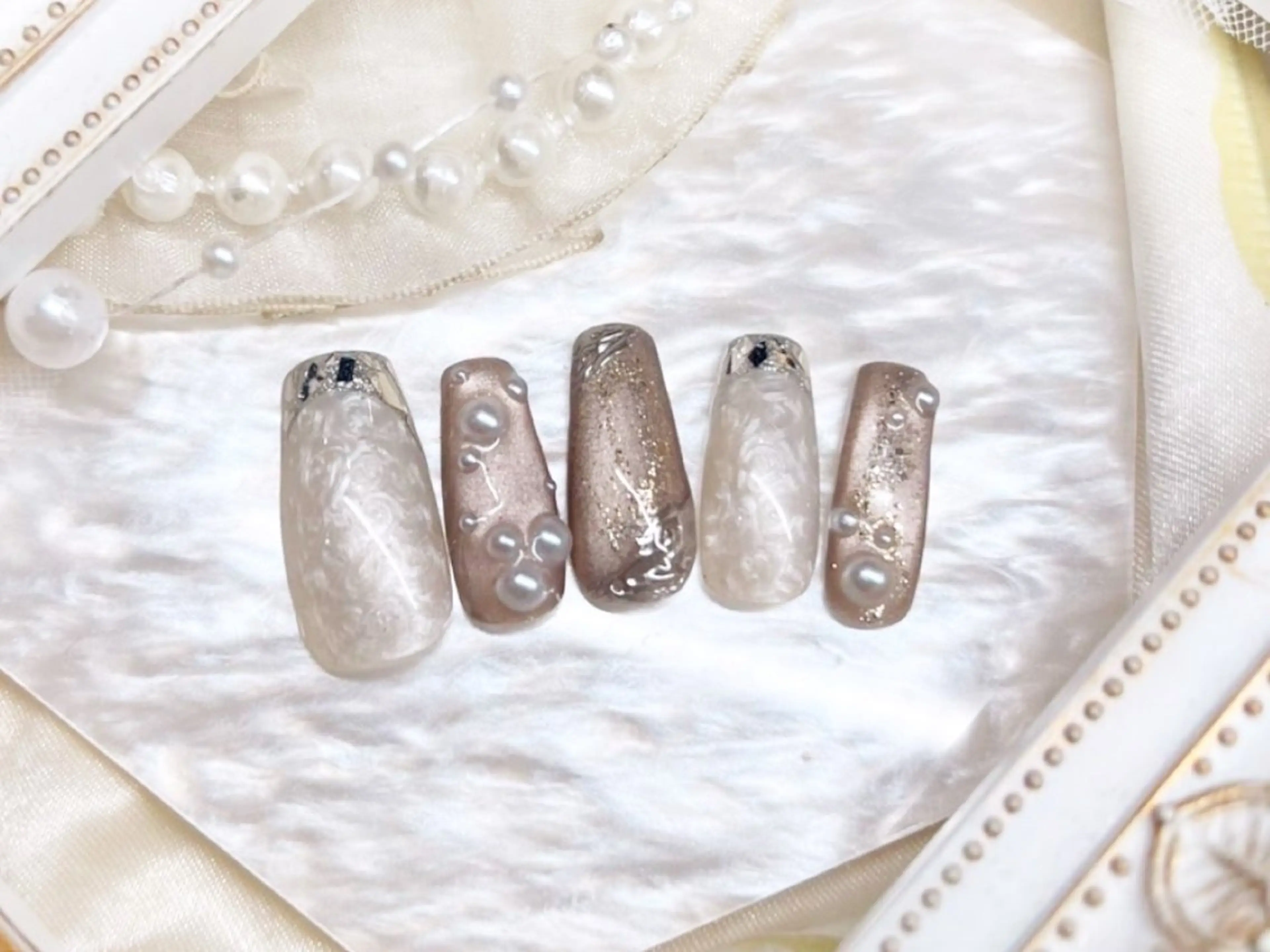 ネイル ジョアアンジェ京橋店 園田 美碧のネイルデザイン