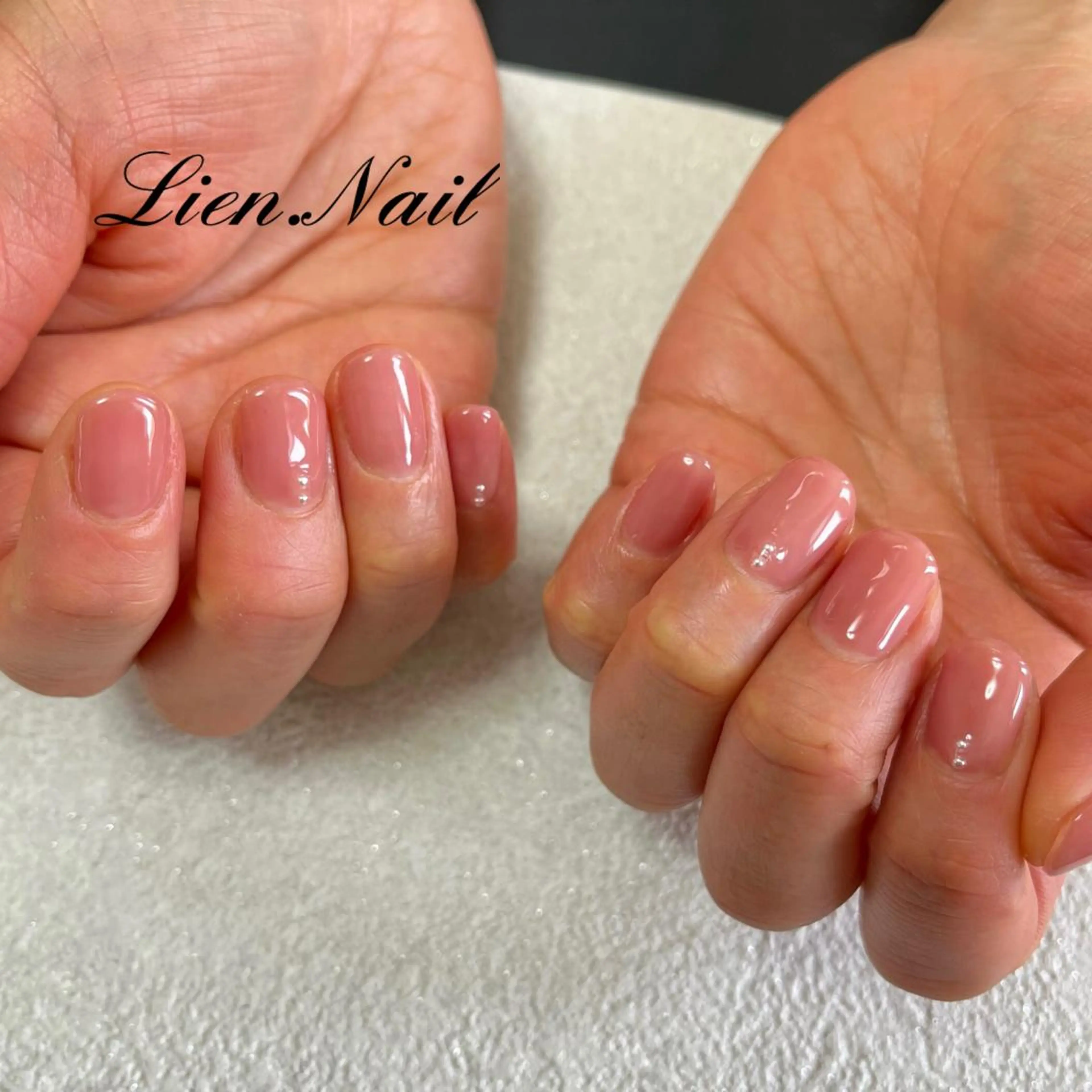 ネイル ワンカラーネイル ハンドネイル Lien.Nail リアン.ネイルのネイルデザイン