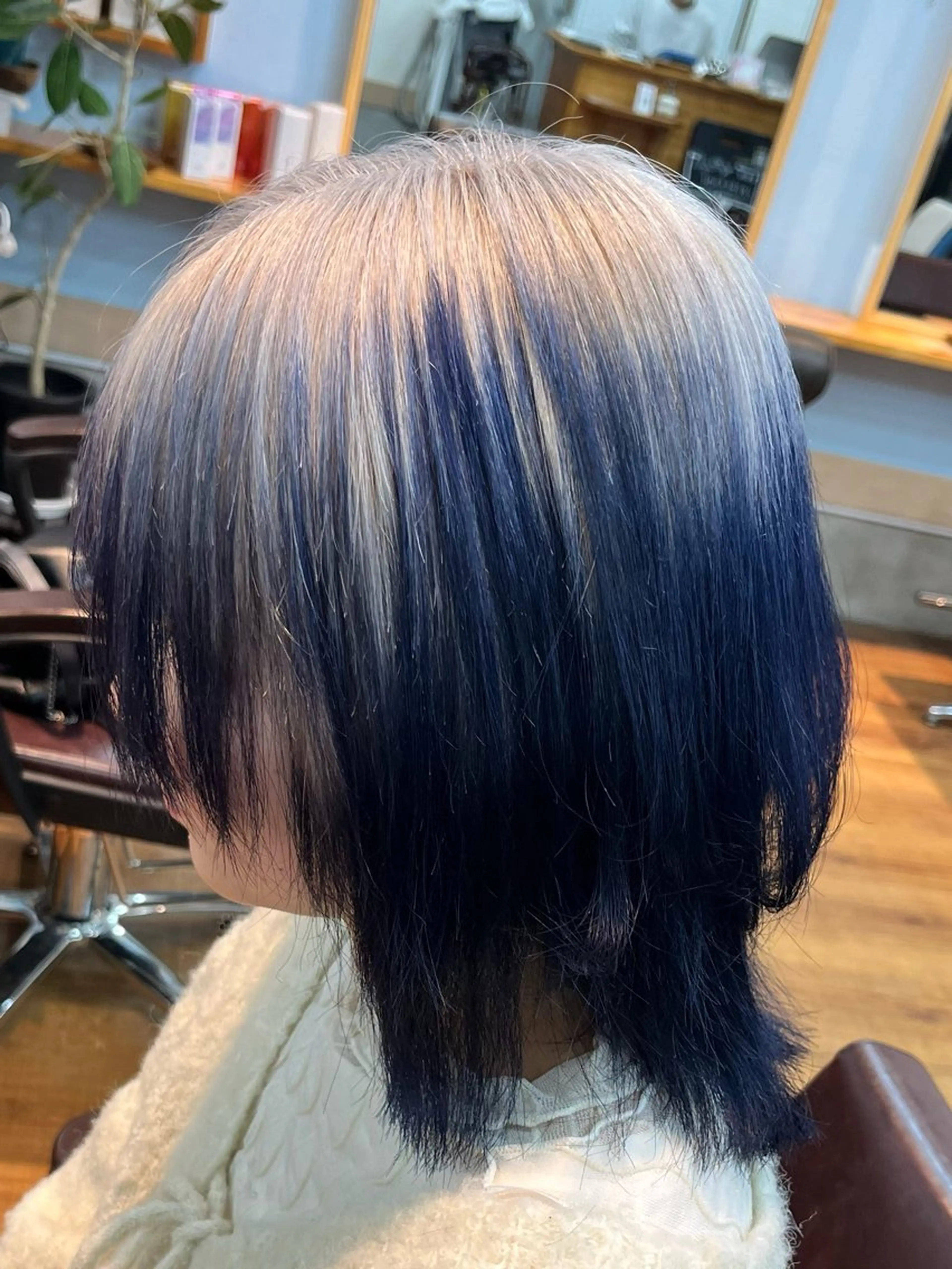 ミディアム カラー ダブルカラー インナーカラー 髪質改善 ヘアカラー トリートメント 🫧ハイトーン/ ブリーチ🫧白石航汰のヘアスタイル
