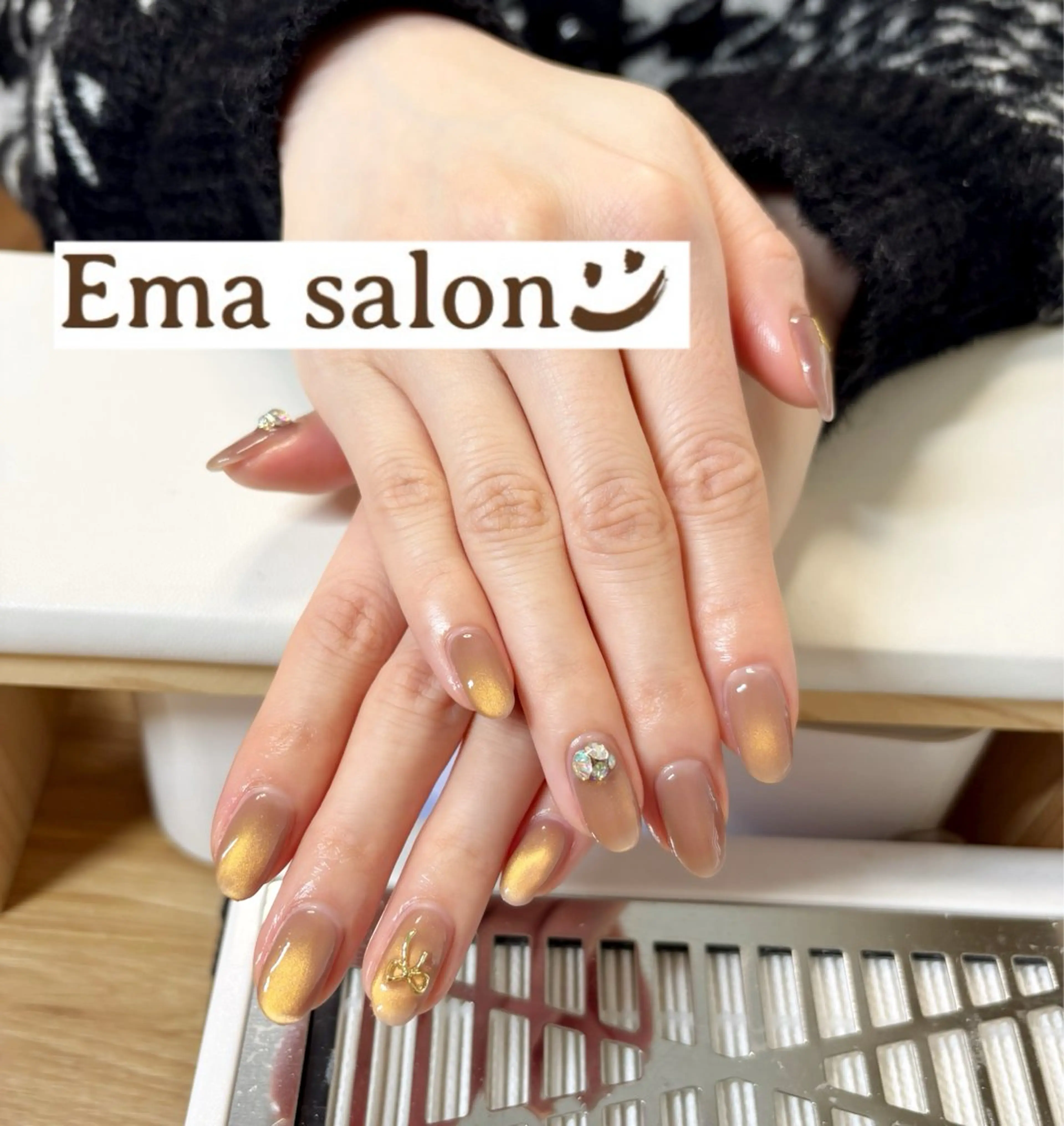 ネイル マグネットネイル ハンドネイル Ema salon hiromiのネイルデザイン