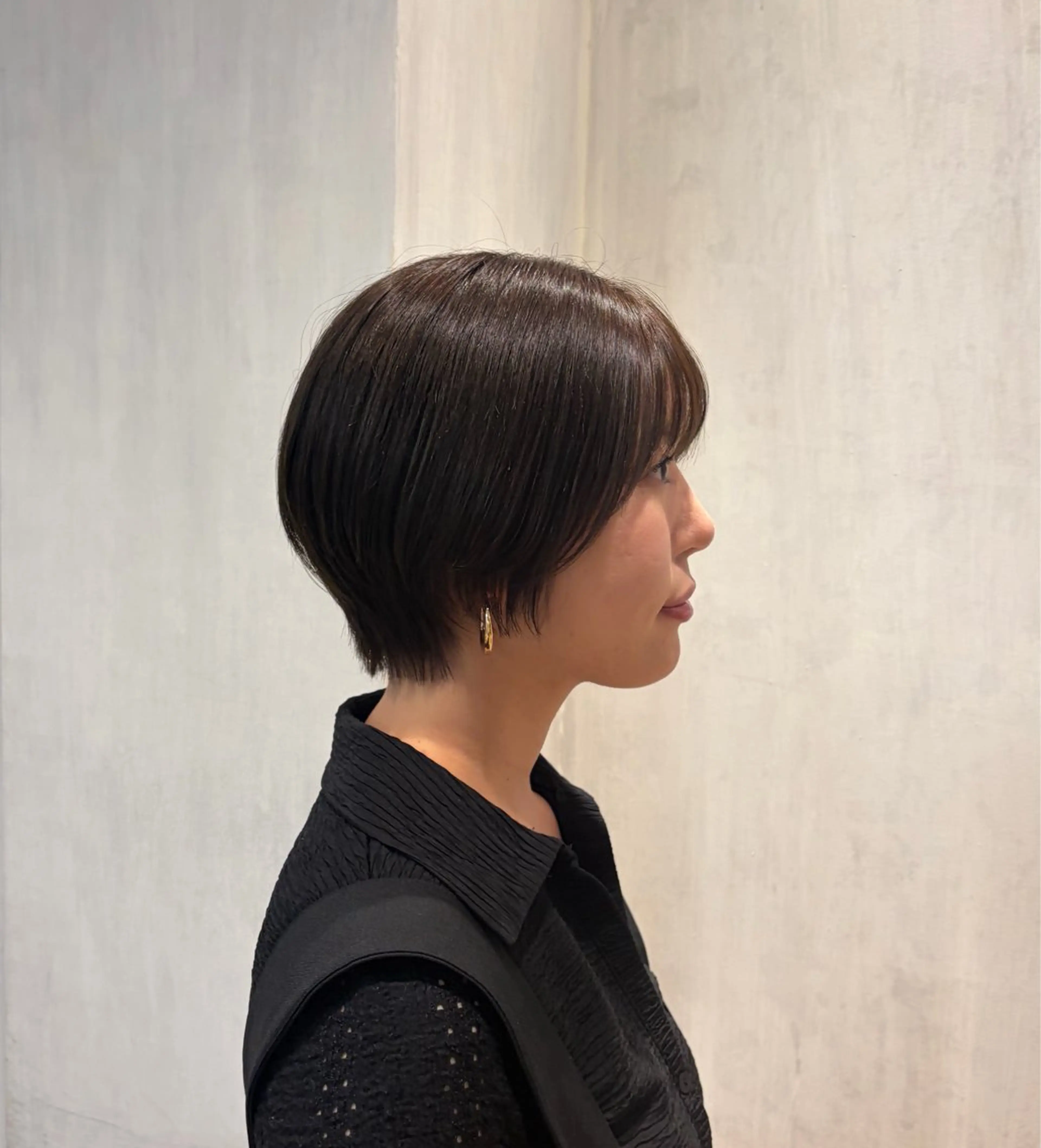 ショート カット ヘアカラー 久永 香奈子のヘアスタイル
