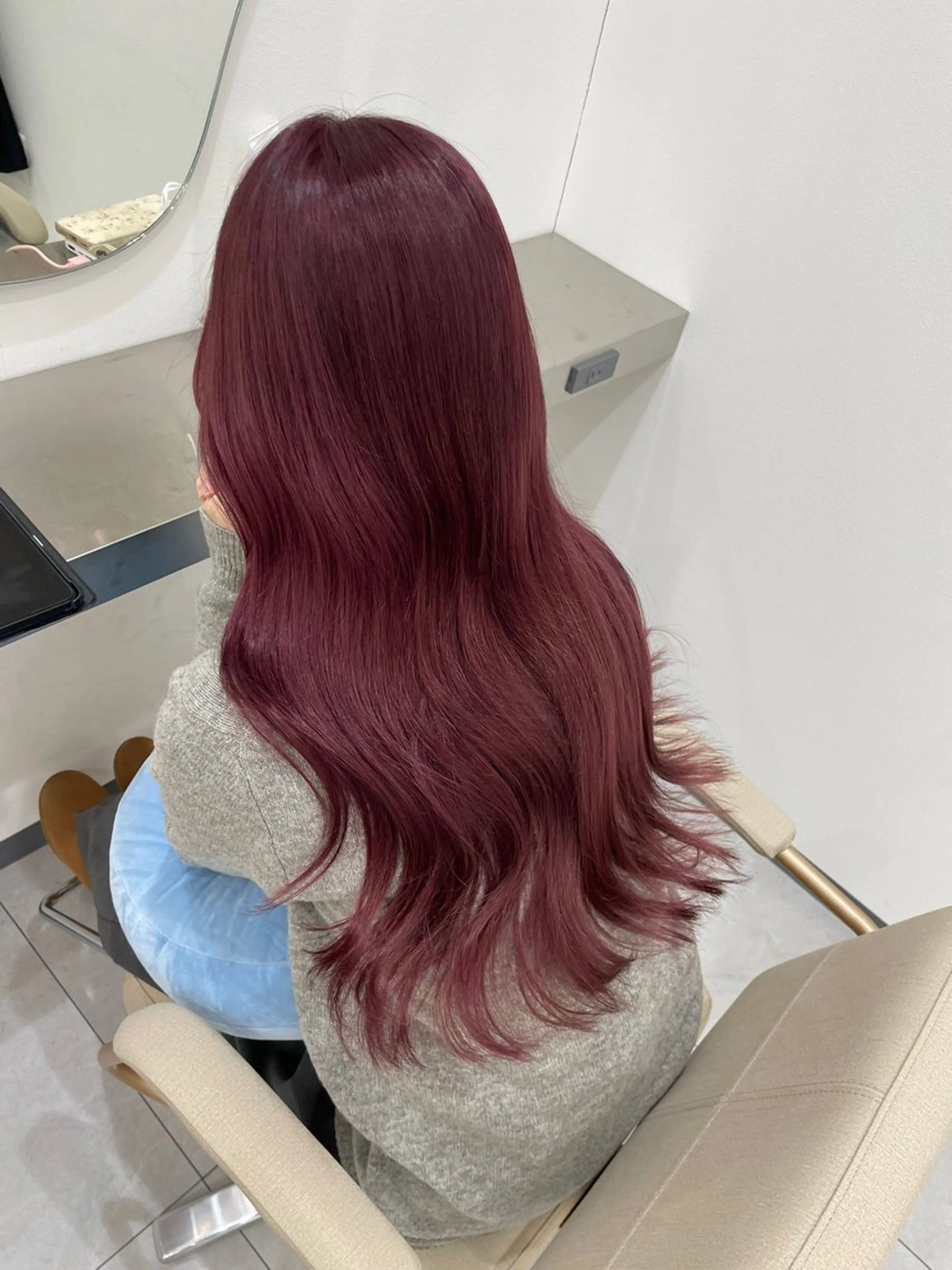 ロング カラー カット ヘアカラー N°Elune RINNAのヘアスタイル