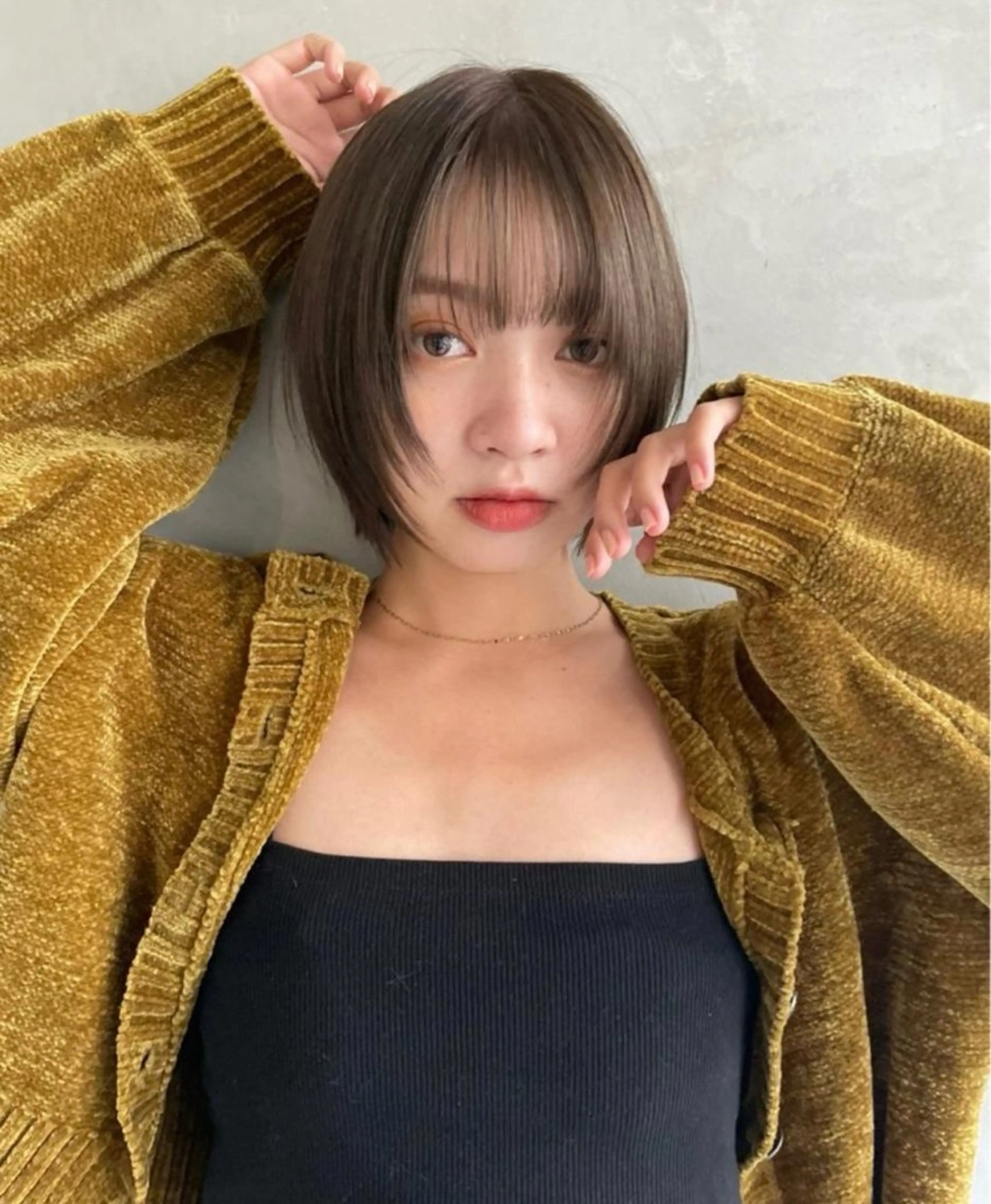 ショート レイヤーカット/ カラー特化/YUTOのヘアスタイル