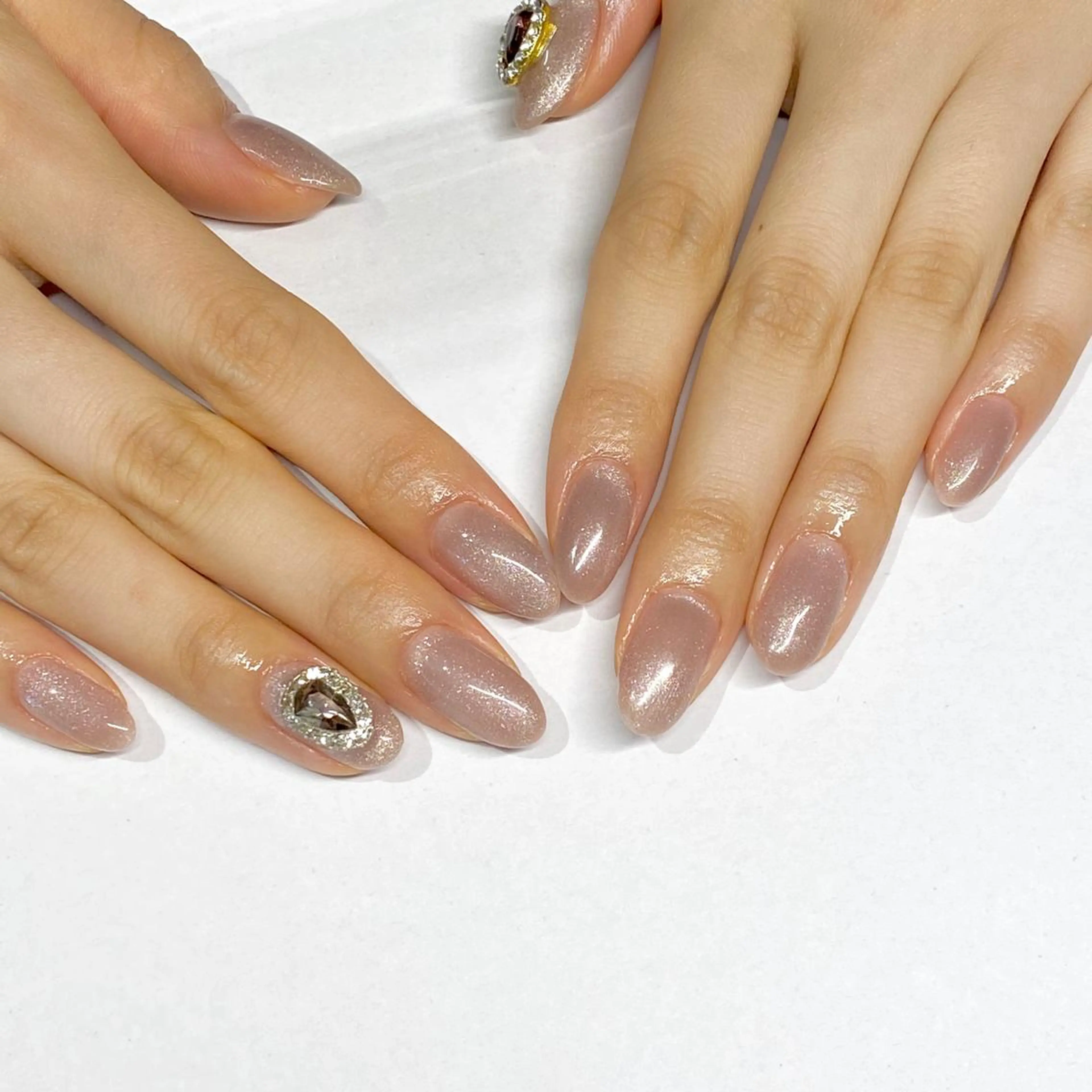 ネイル ジェルネイル 韓国ネイル マグネットネイル Temptation mainailのネイルデザイン