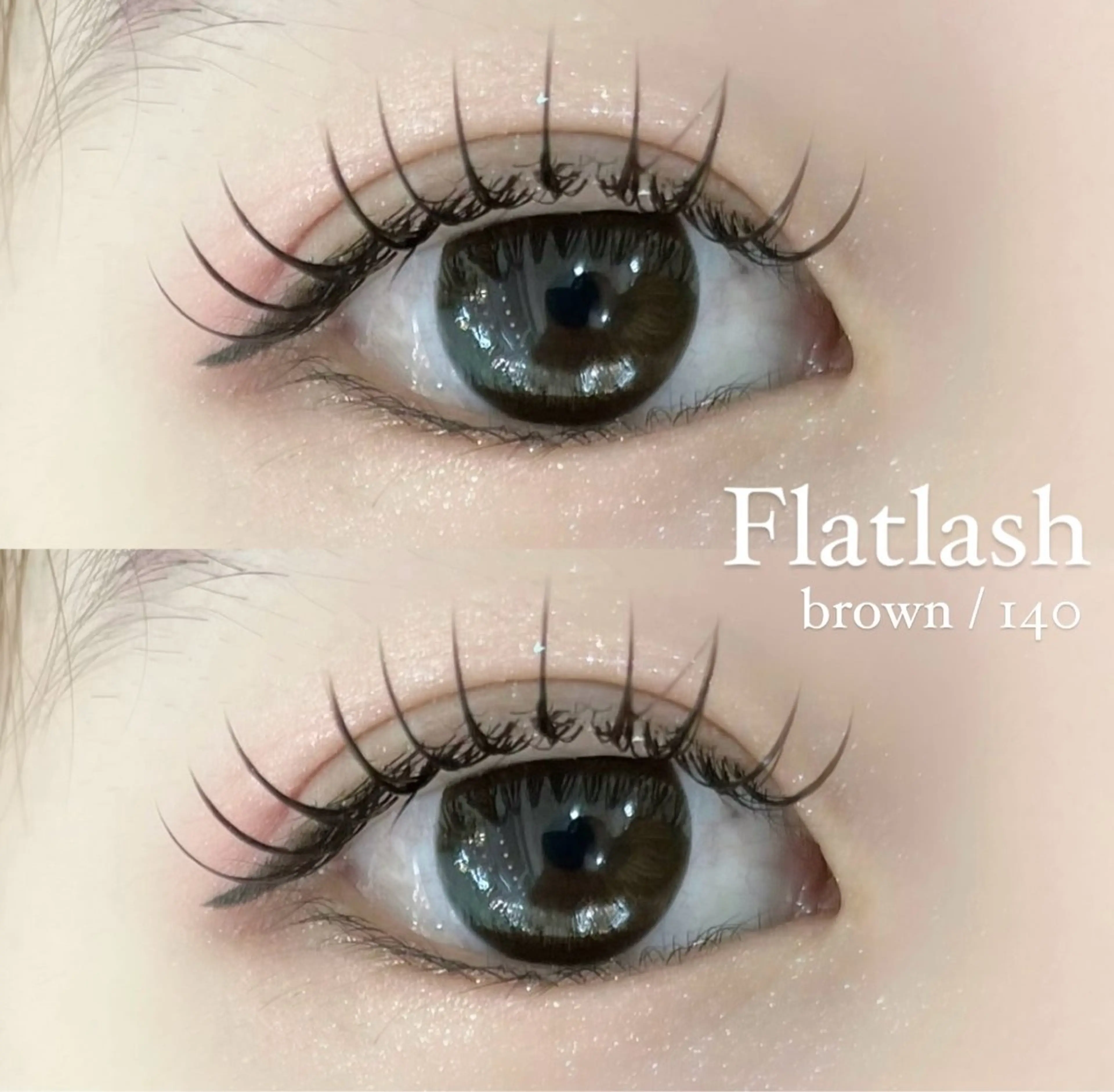 マツエク・マツパ フラットラッシュ マツエク eyelist yuukaのマツエク・マツパデザイン