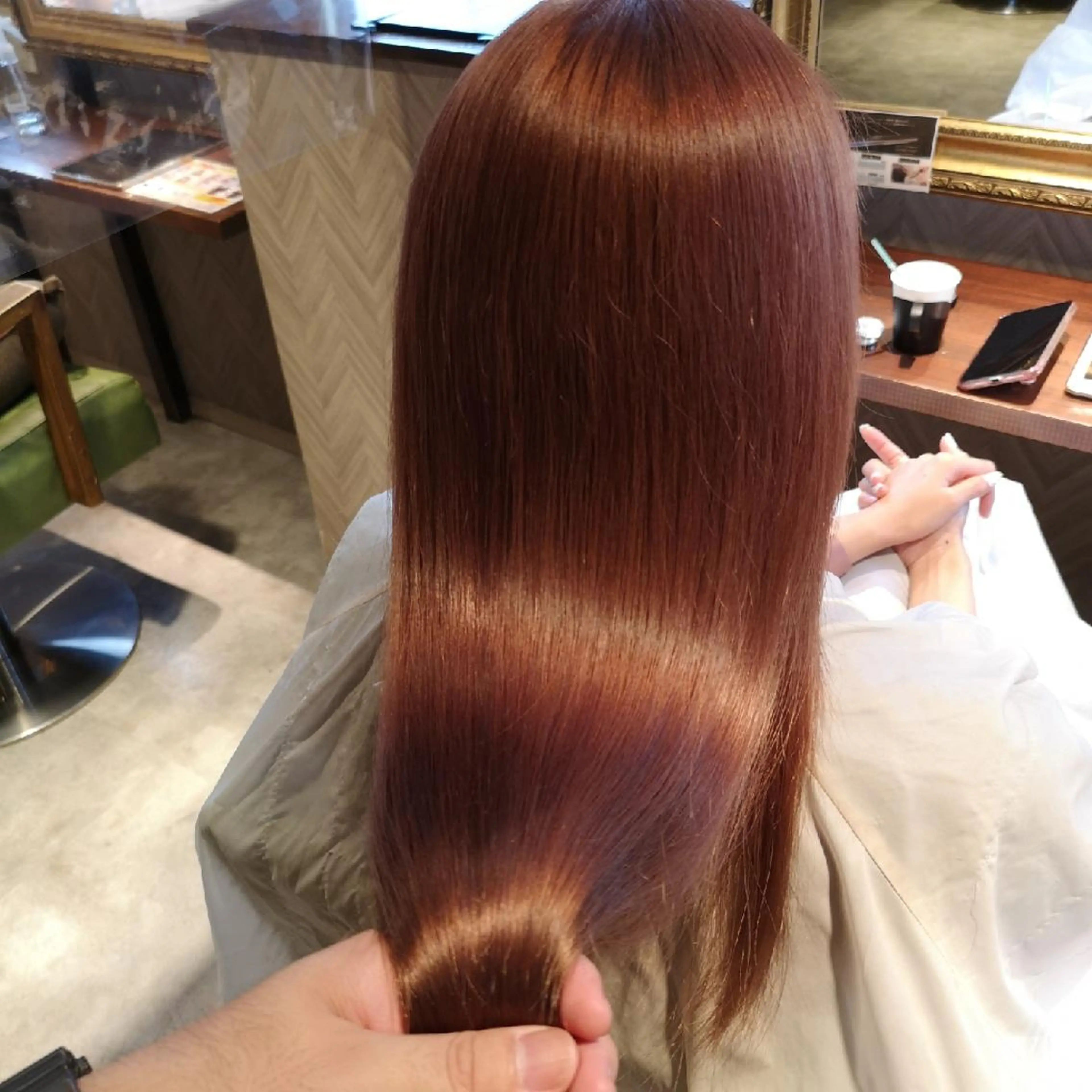 ロング カラー トリートメント カット 縮毛矯正 ✨艶髪✖癒し✨🍀 miyazawaのヘアスタイル